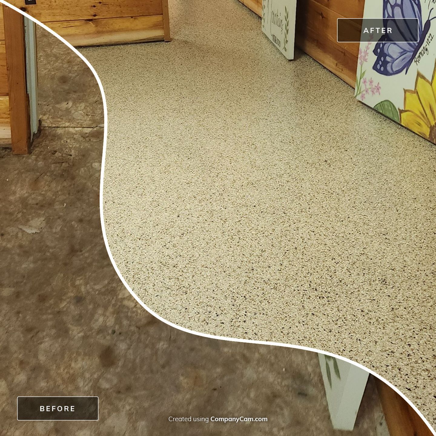 Church classrooms using Desert by Elite Floor Solutions