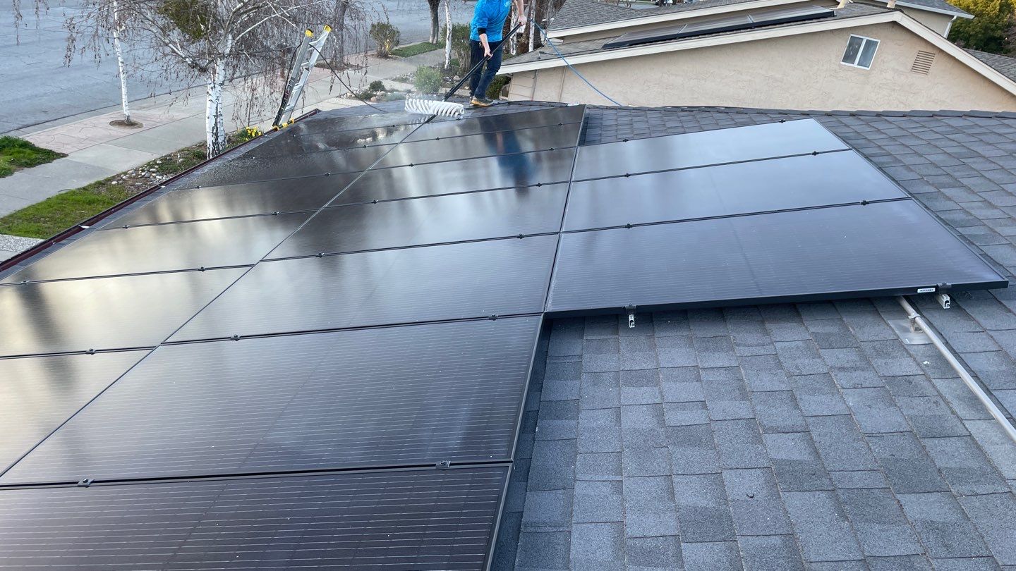 Gilroy Solar Panel Cleaning by All One Solar Shine