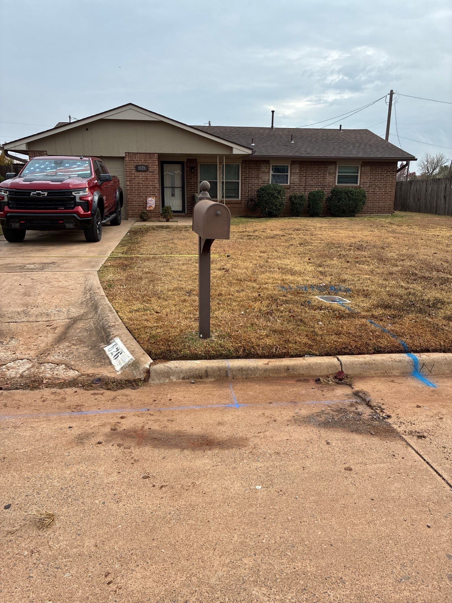 Concrete work and Carport Install by Clays Services Inc
