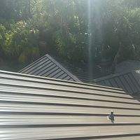 24ga 1.5" Snap-Lock Medium Bronze by Total Roofing System The Metal Roof Experts