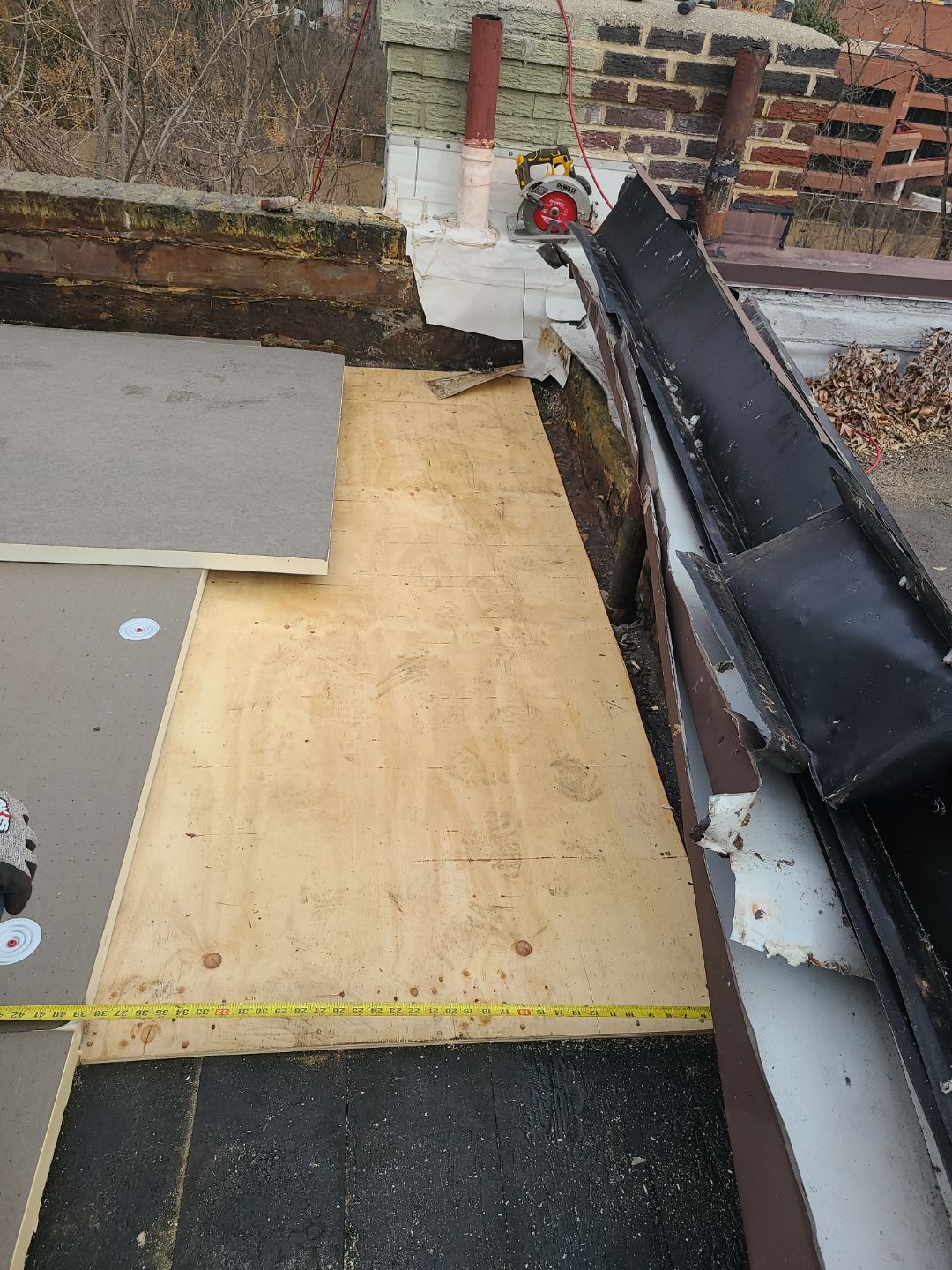 Arlington Flat TPO Roof Installation by RM Banning, Inc.