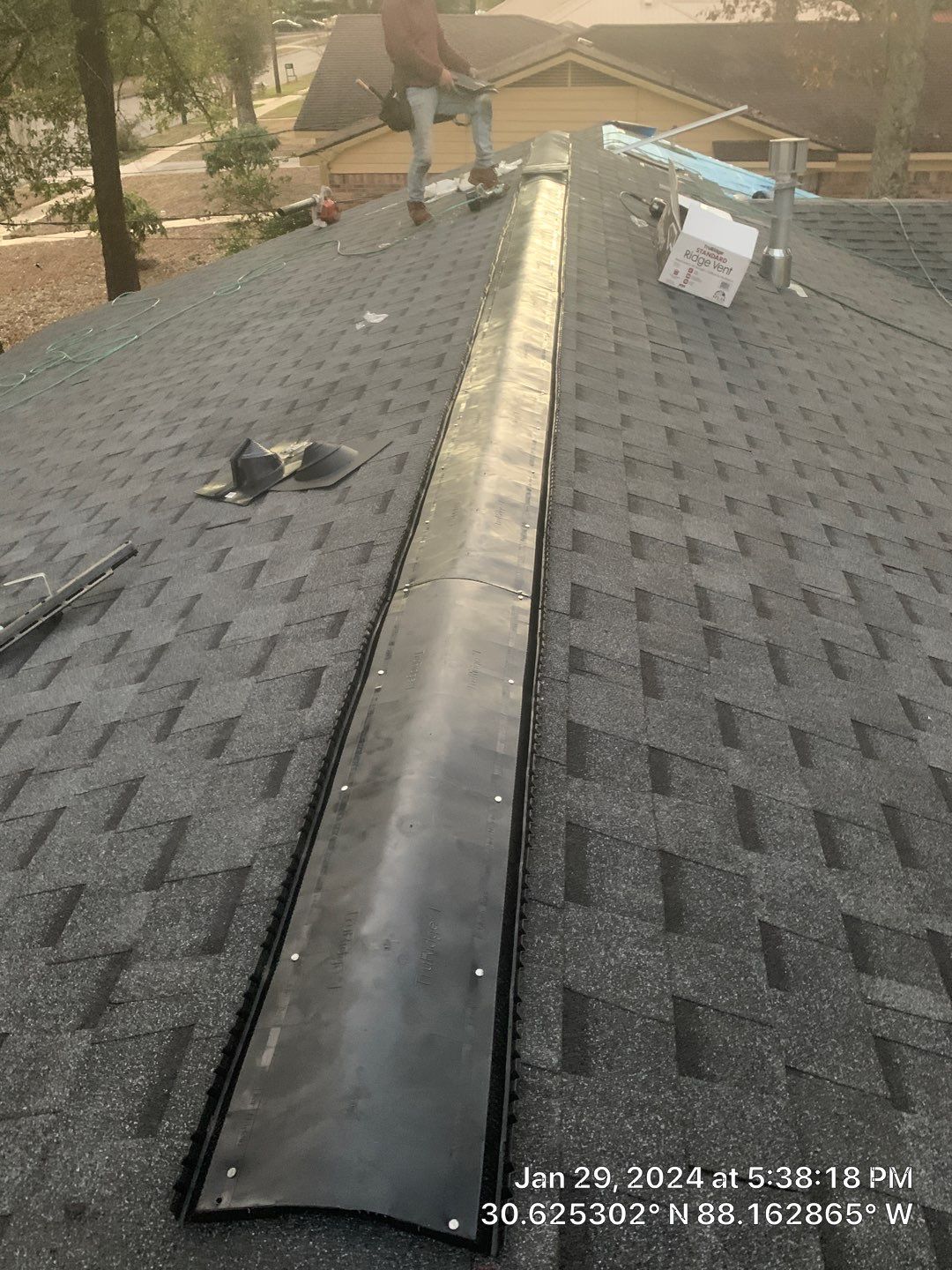 Roof replacement by American Roofing & Construction LLC