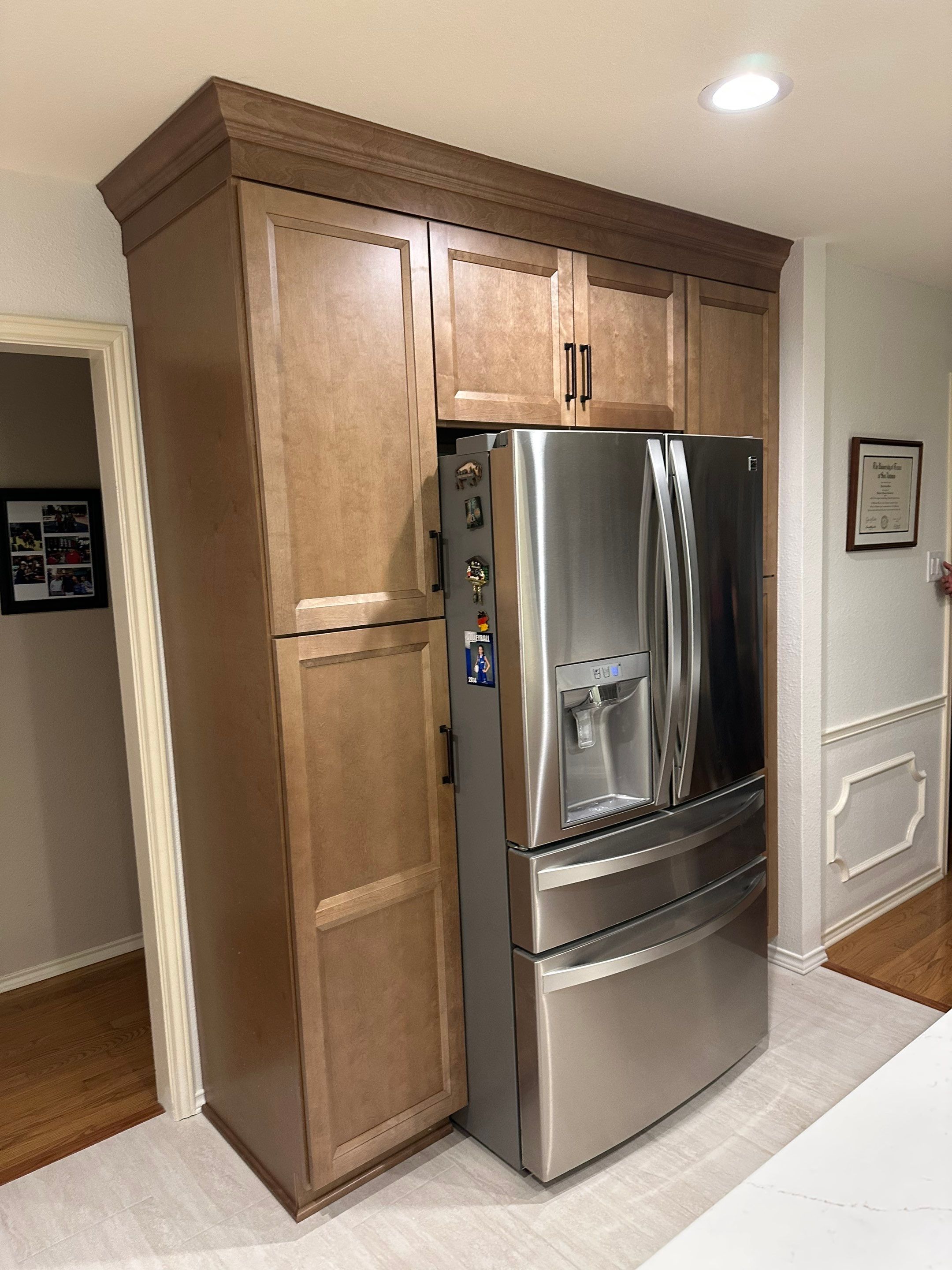 Stone Oak Kitchen Remodel Removing Wall to Expand Space by Legacy Bath and Kitchen 
