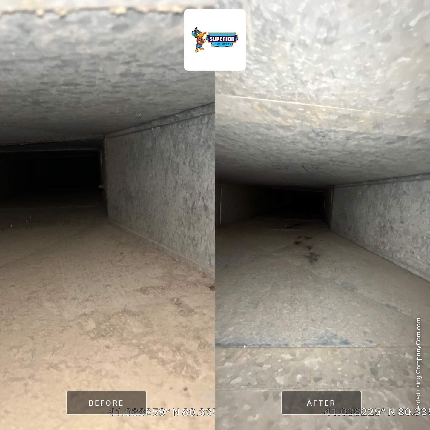 Air Duct Cleaning With a Vacuum Truck in New Castle, PA by Superior Air Duct Cleaning