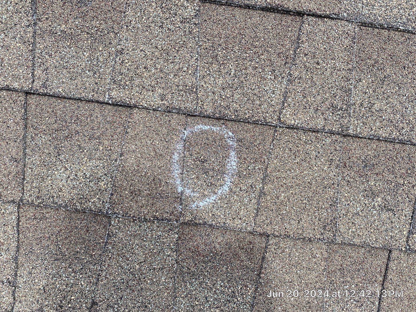 Hail Roof inspection in Jenks by Decor Roofing & Restoration