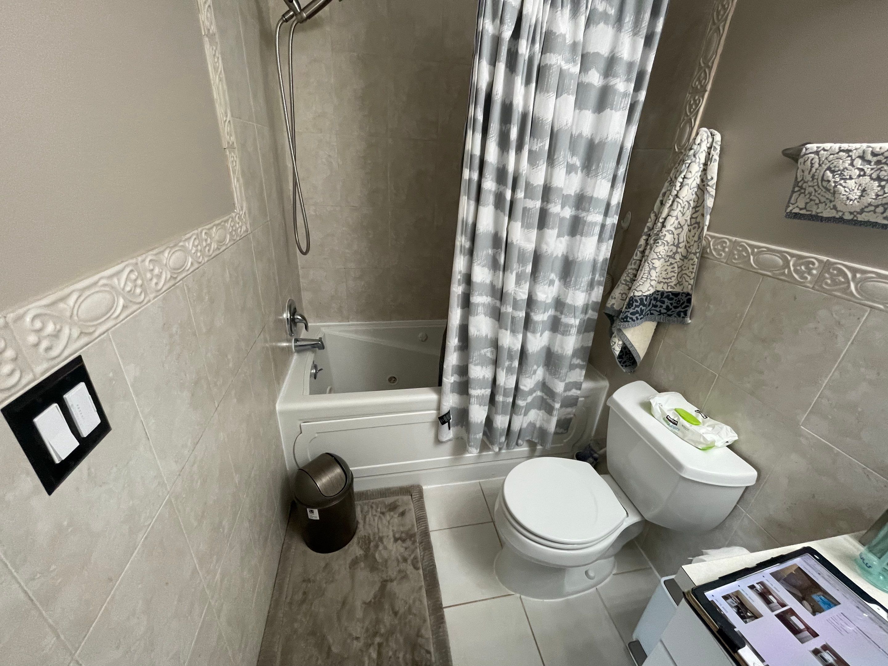 Bathroom Remodel using Tile by Home Concepts Construction