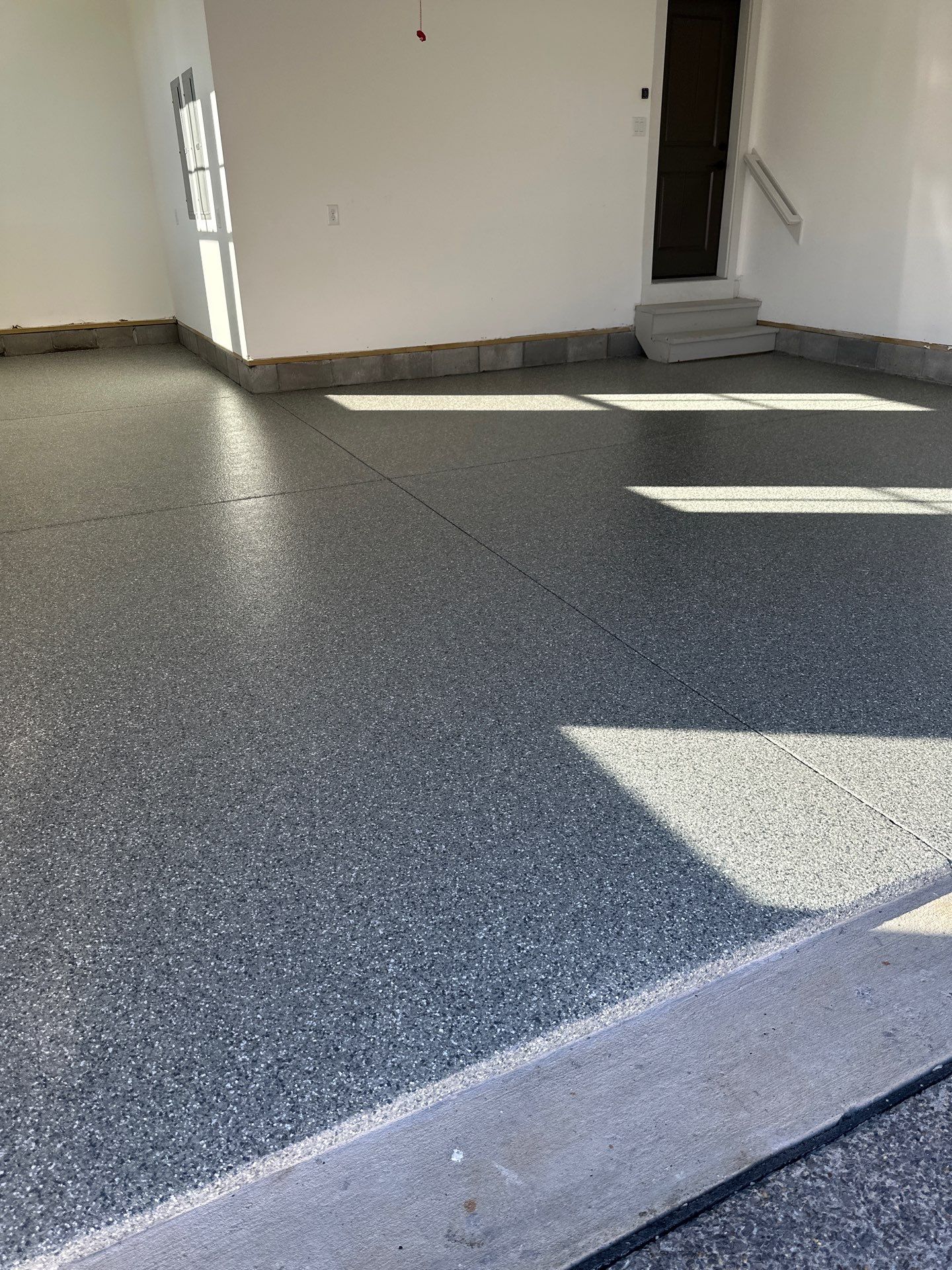 Garage Floor Coating using Thyme by My Garage Floor Guys