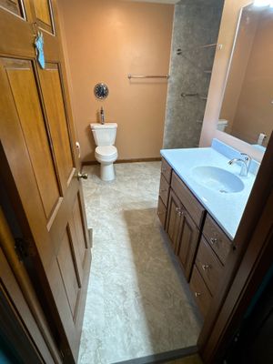 Full Bathroom: Metapeake & Platinum