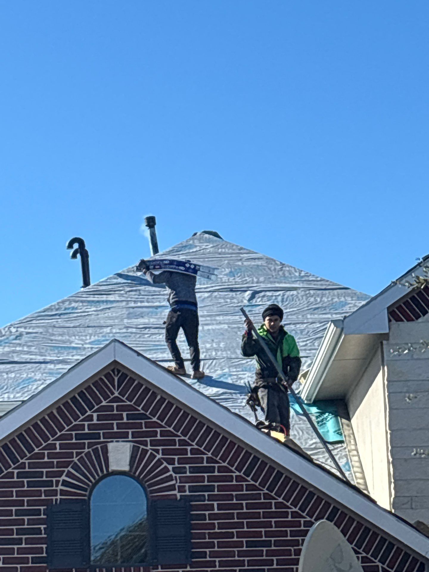 Residential Roof Replacement using GAF HDZ - Weathered Wood by Elite Roofing LLC