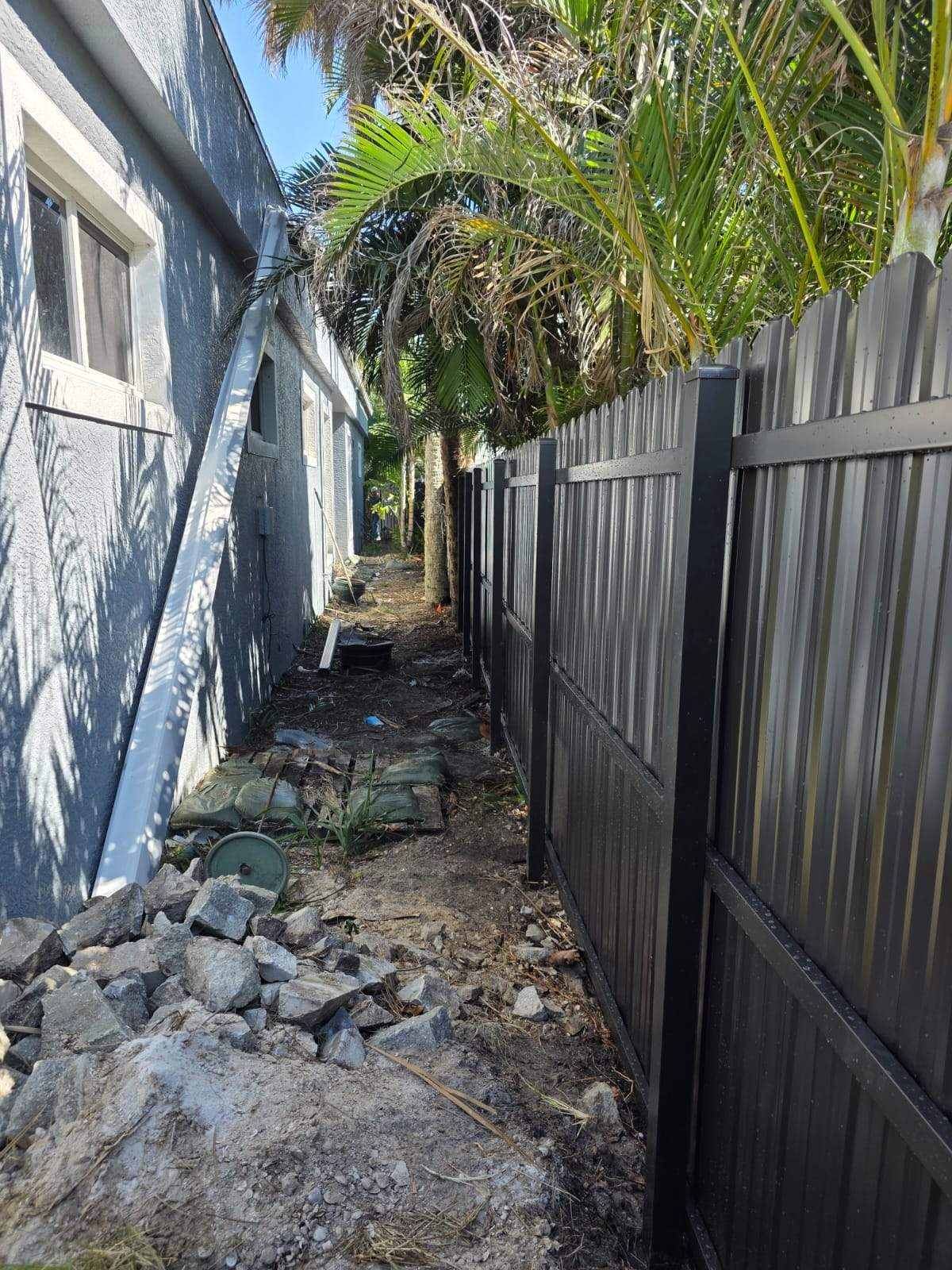 Metal Fence for Illusions Salon & Spa in Punta Gorda by True Fence LLC