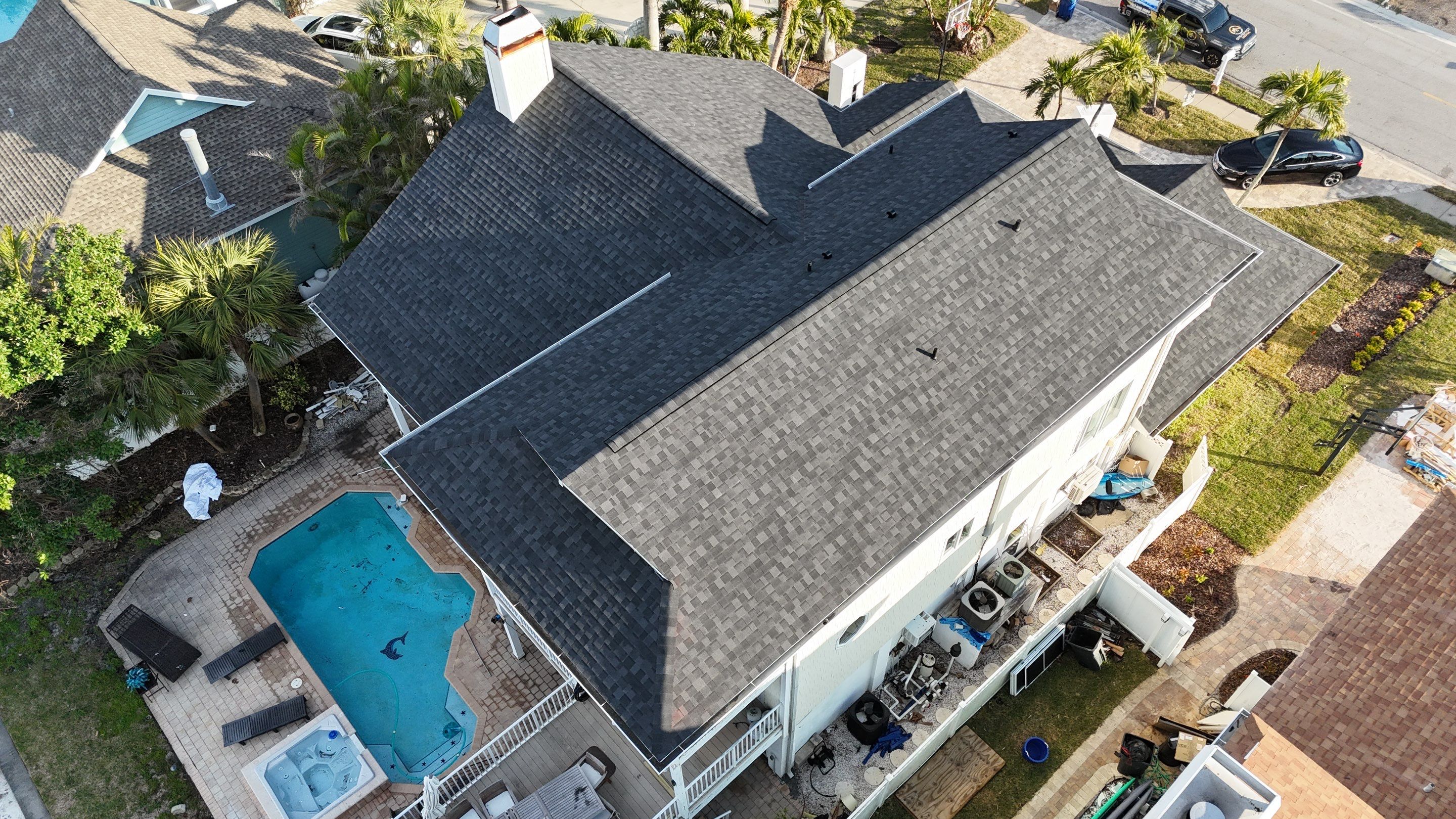 Roof Replacement in St. Pete Beach FL. by Steadfast Roofing 