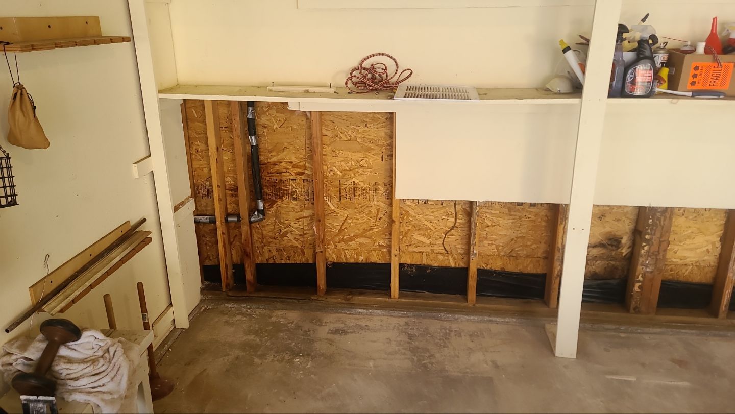 Water Mitigation Project in Mounds by Decor Roofing & Restoration