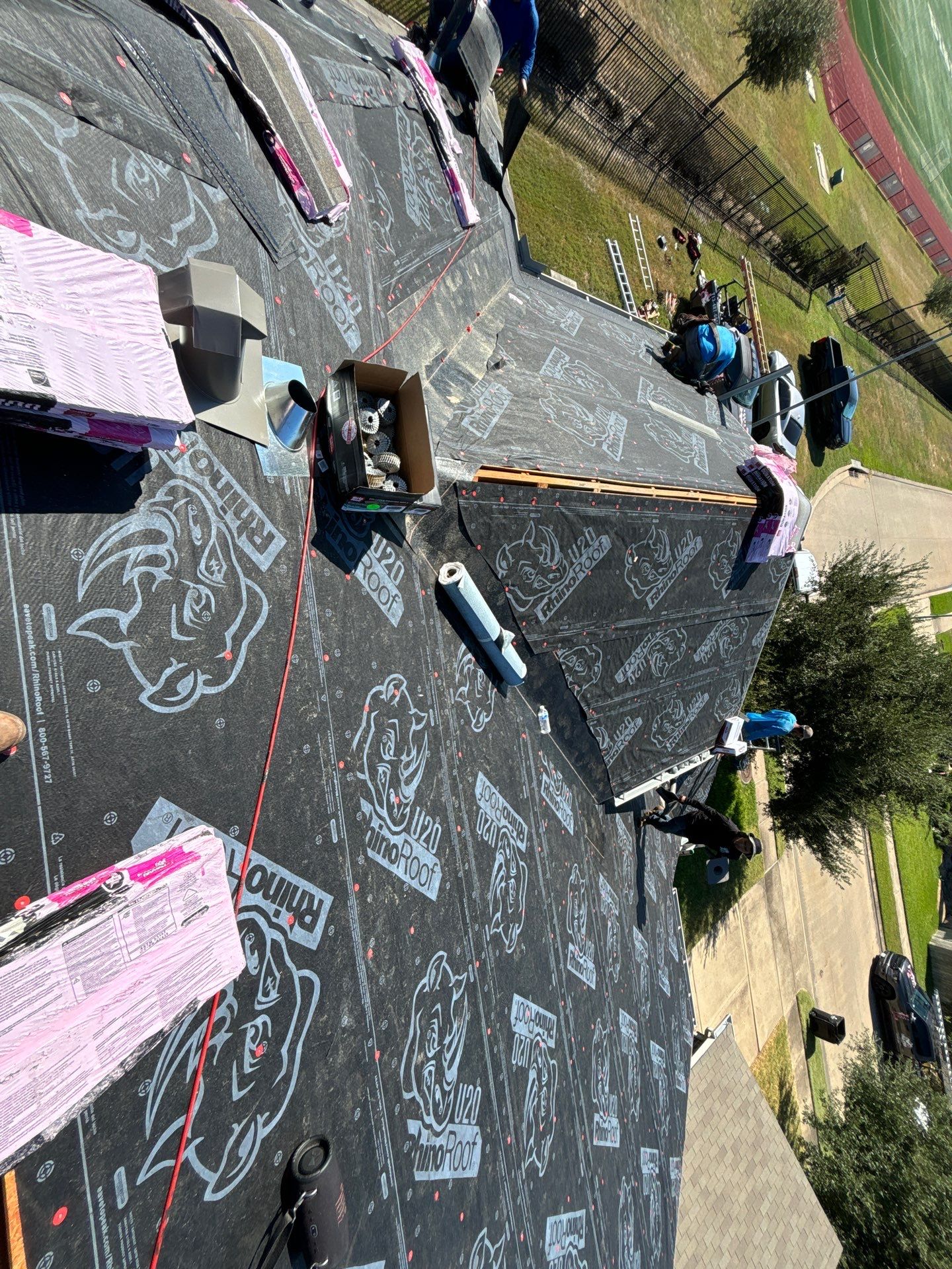 Residential Roofing Installation using Owen's Corning Duration (Lifetime) Shingles by Roof Repair Company