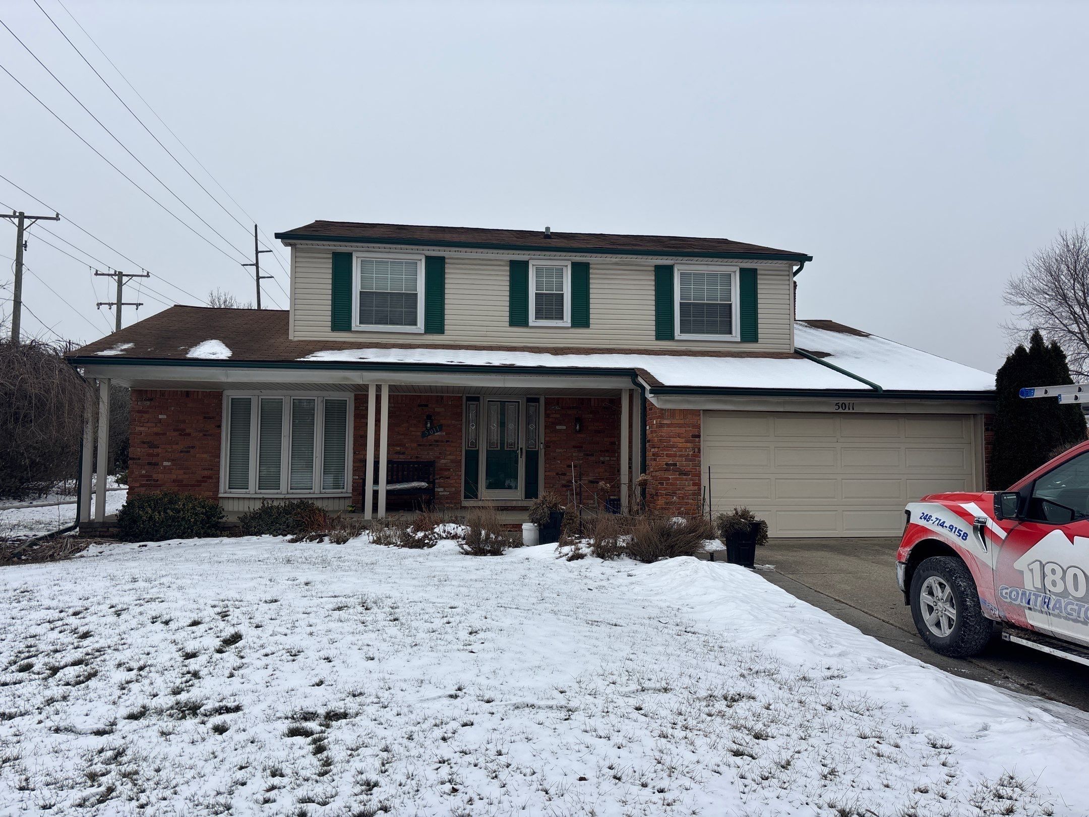 Roof Replacement using CertainTeed Landmark Resawn Shake by 180 Contractors