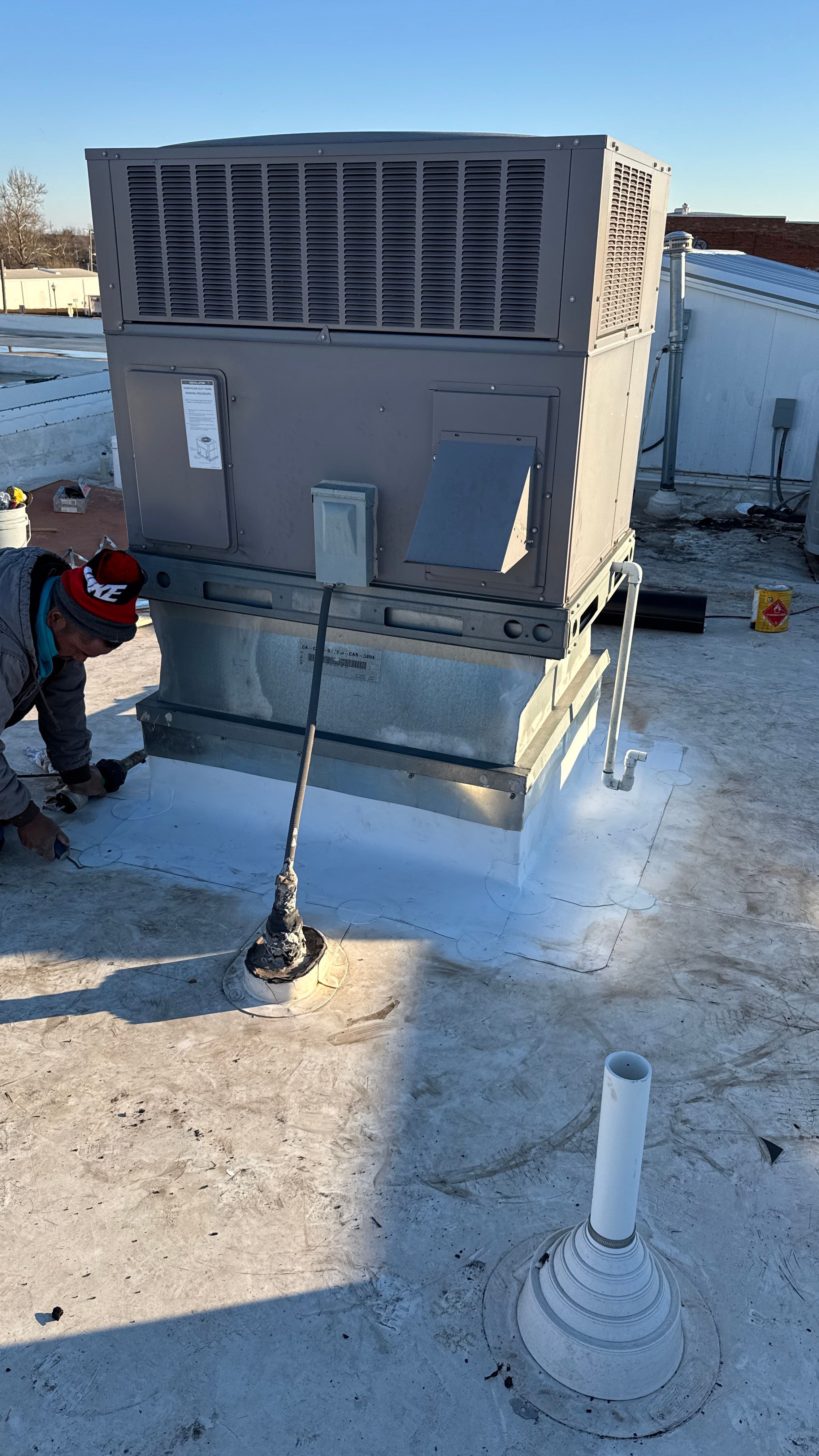 TPO by Frontline Roofing and Construction