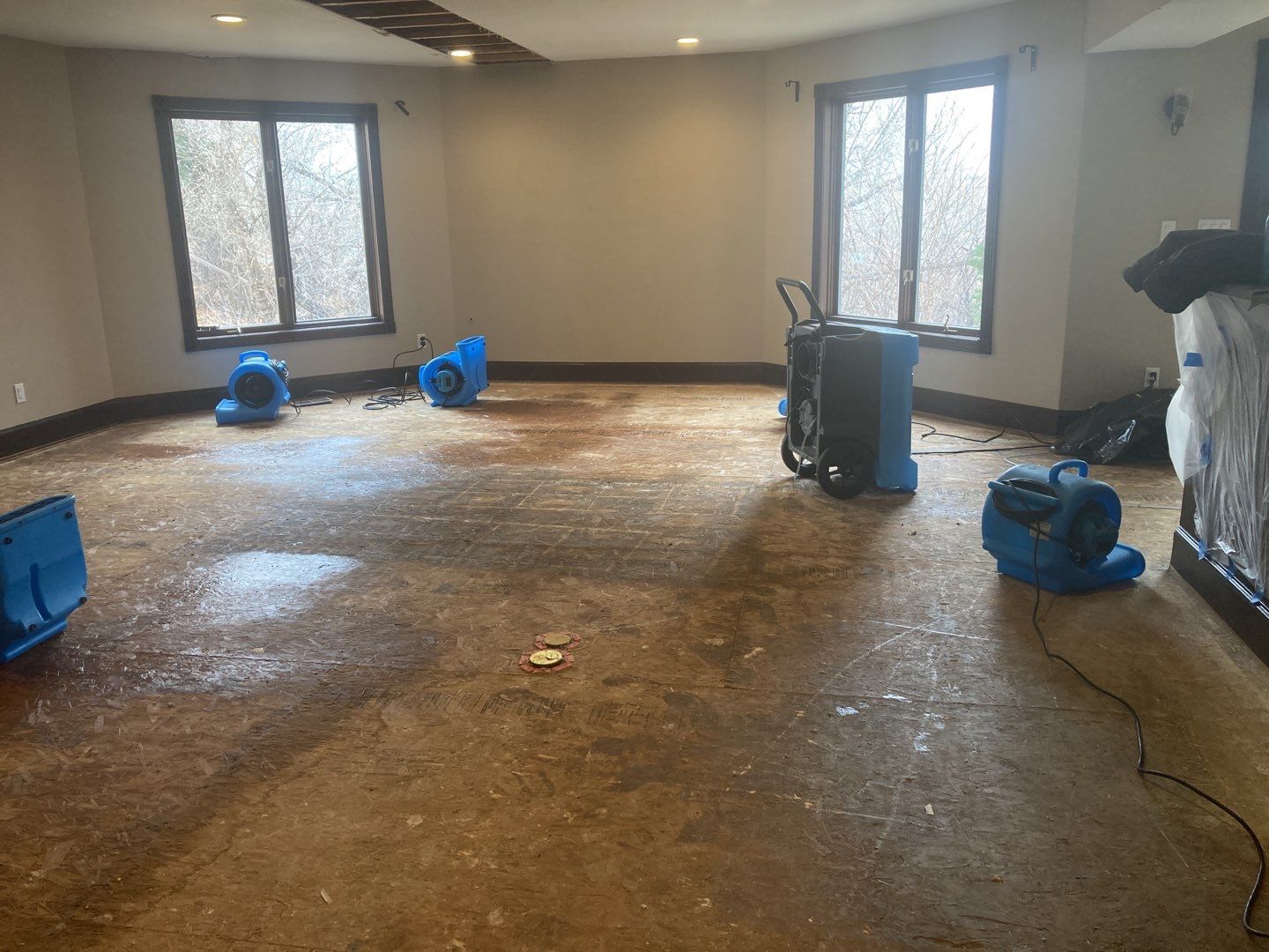 Water Damage Throughout Main Floor, Basement, and Crawl Space by Accountable Home Services