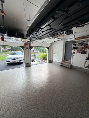 Garage Floor Coating and Crack Repair in Ramsey, New Jersey