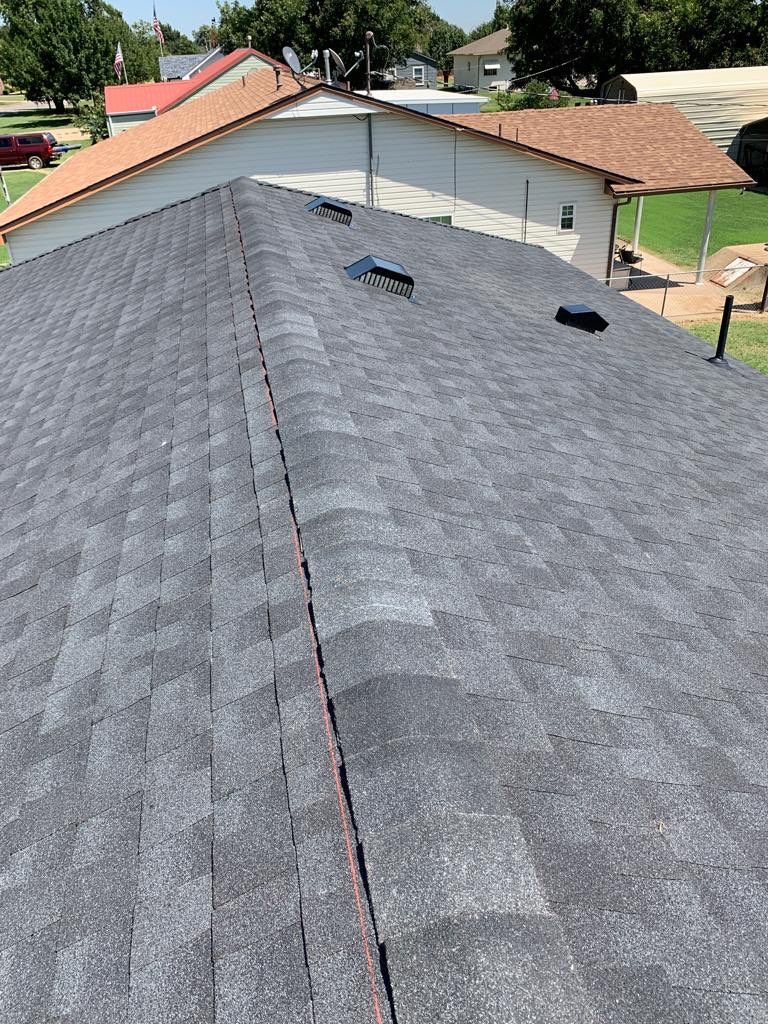 roof and vent replacement in Okarche by McCann's Roofing and Construction