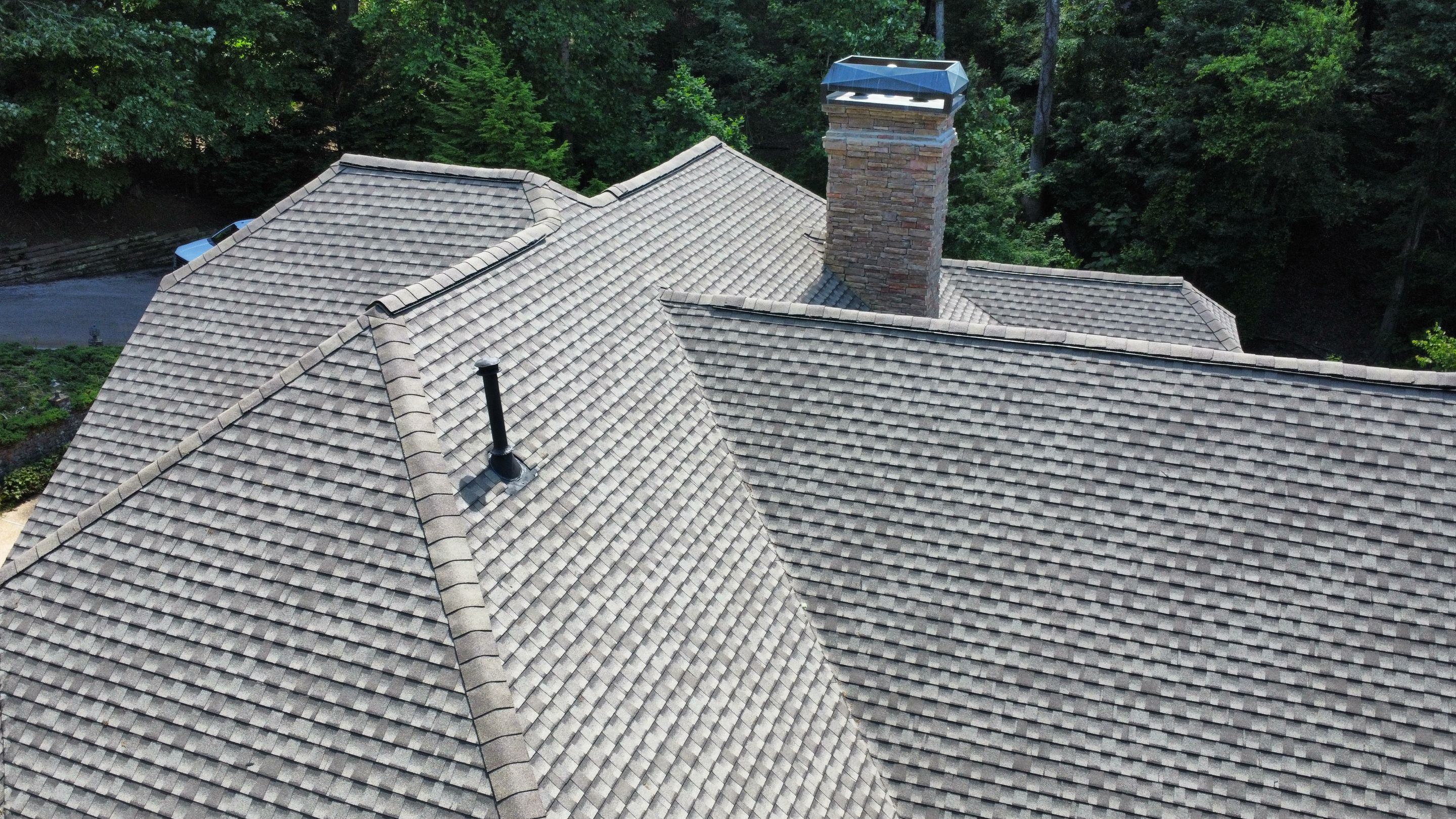 Gainesville, GA Roof Replacement GAF Timberline Ultra Weathered Wood by Reset Roofing