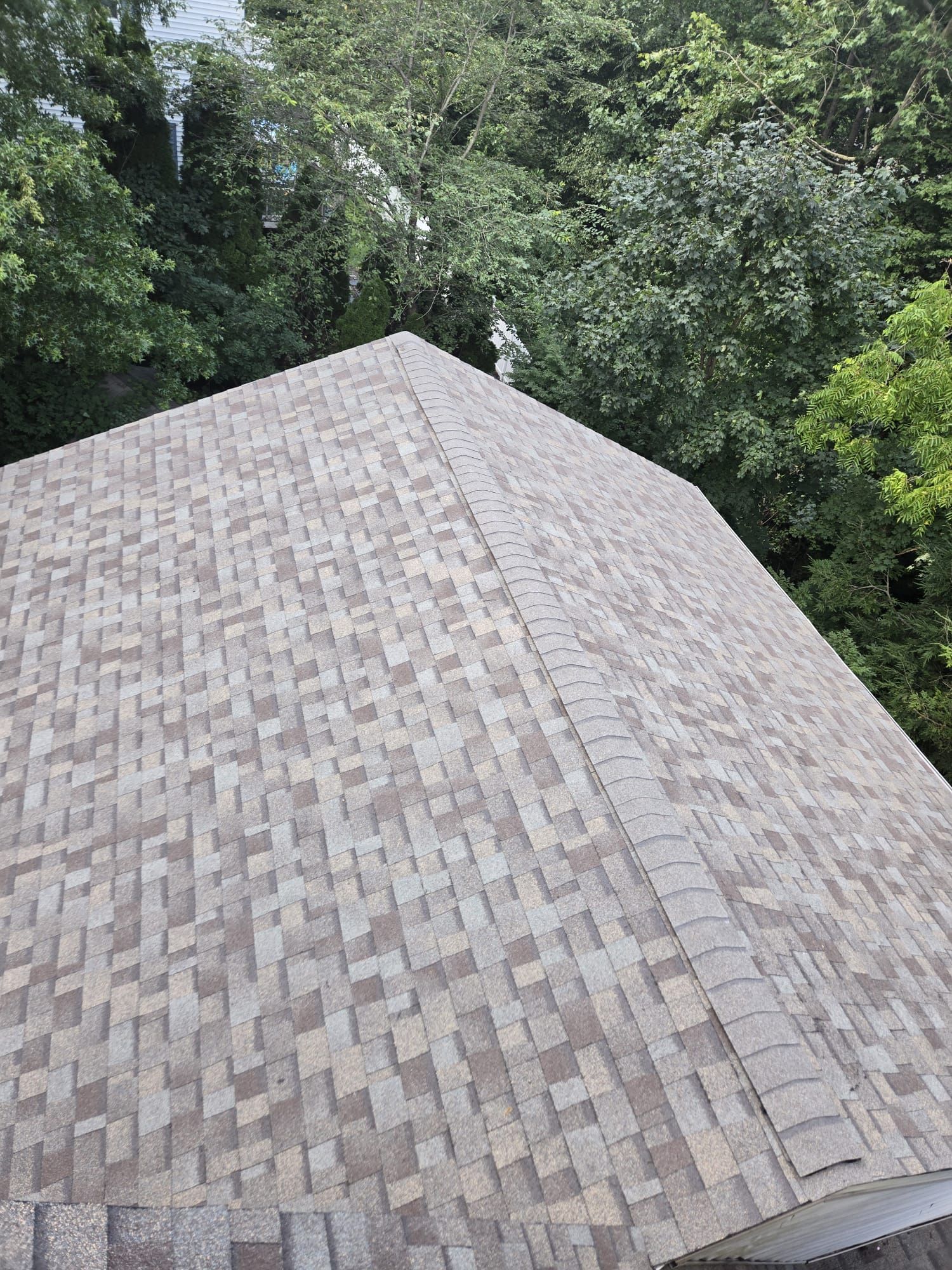 Residential Roofing Installation using Owens Corning TruDefinition Duration AR - Driftwood by A Plus Exterior