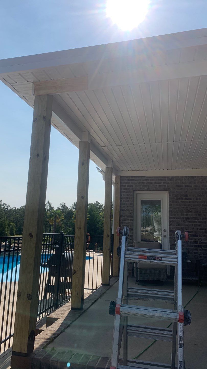 Porch - Residential Roofing Installation by American Roofing NC