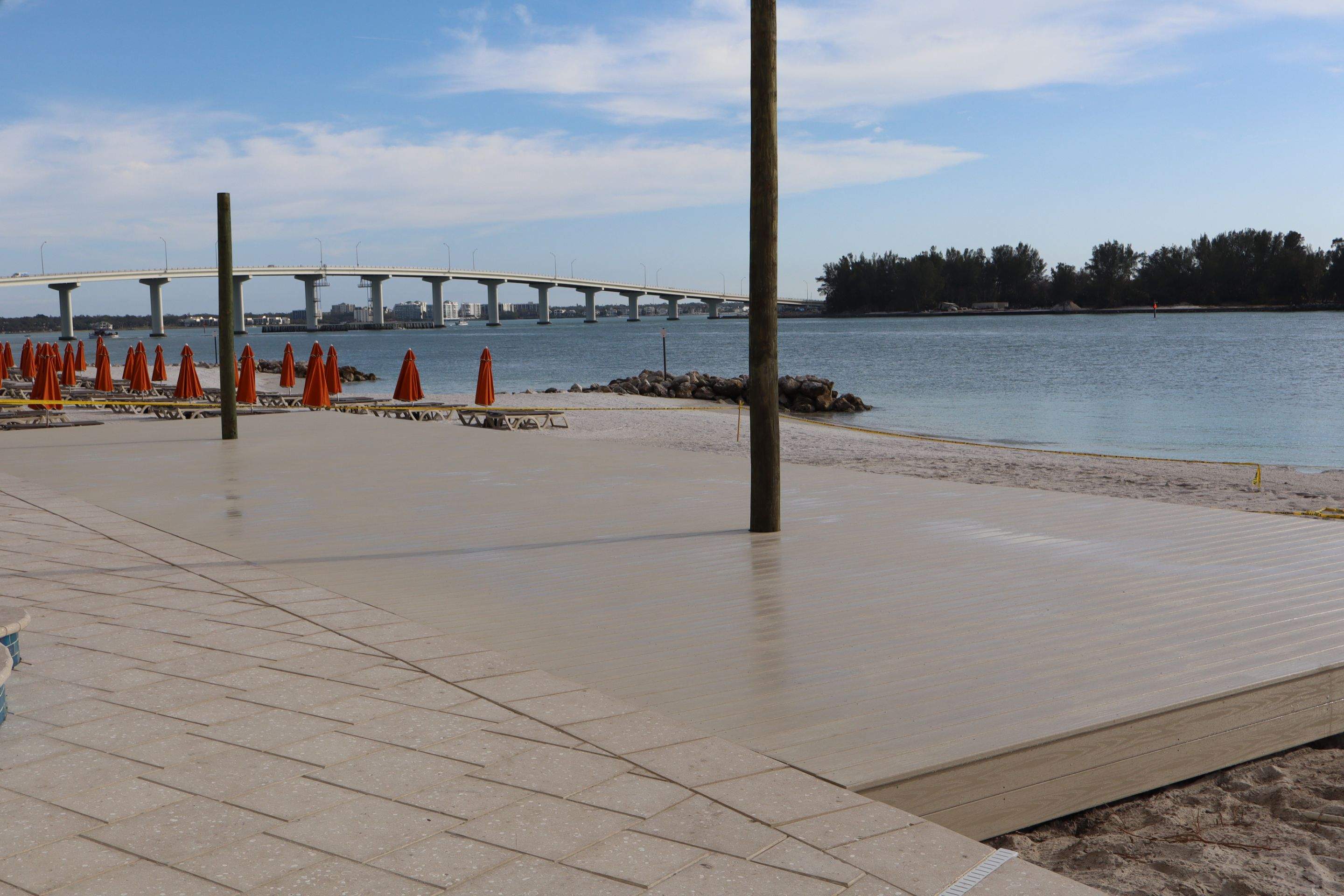 GulfView Hotel Deck Replacement – Clearwater, Florida by Orlando pergolas 