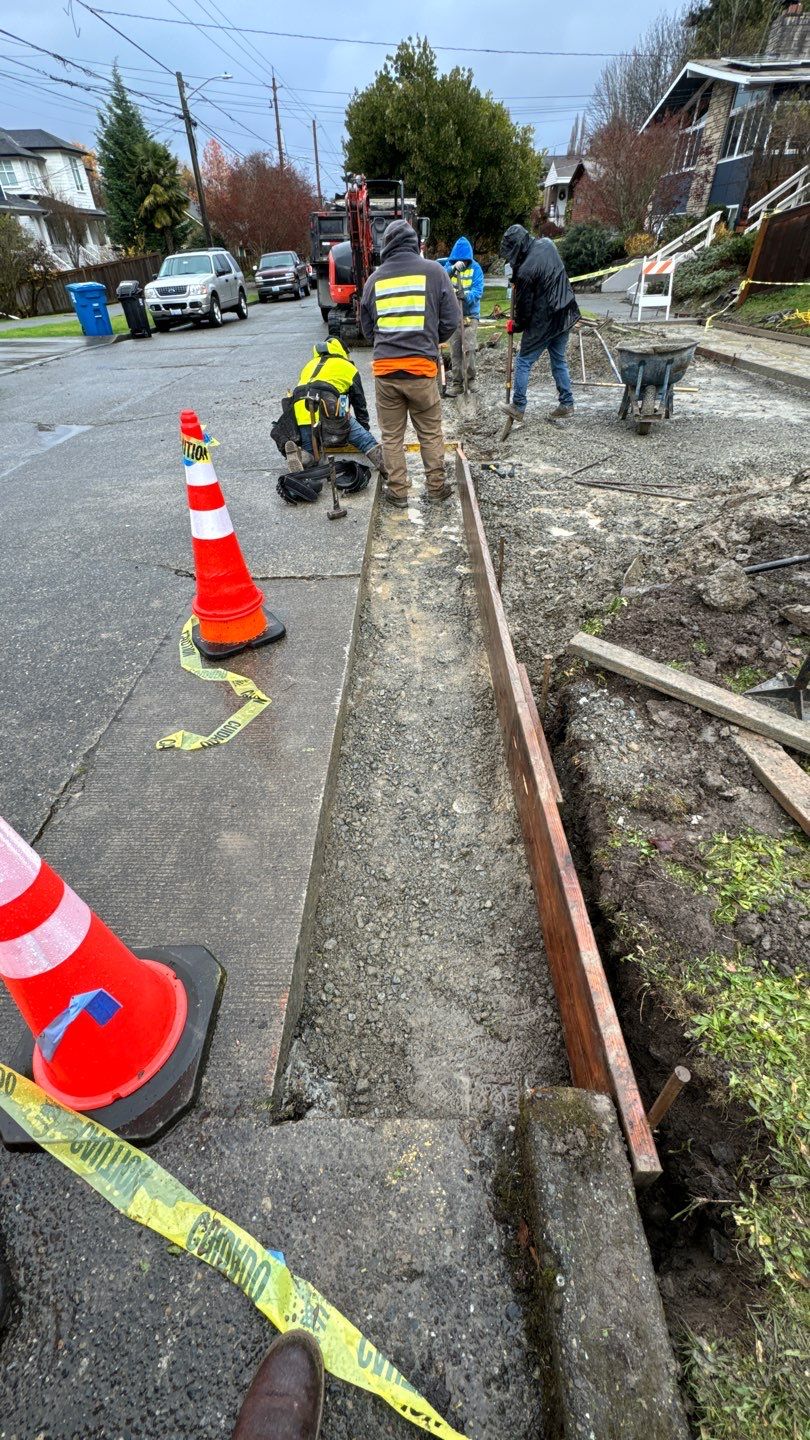 Aaron | Concrete Driveway Repair   by Jireh Asphalt & Concrete Inc 