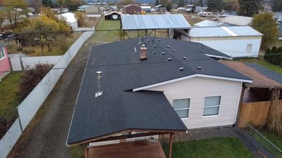 Residential Asphalt Shingle Roof Replacement and Skylight Installation in Spokane