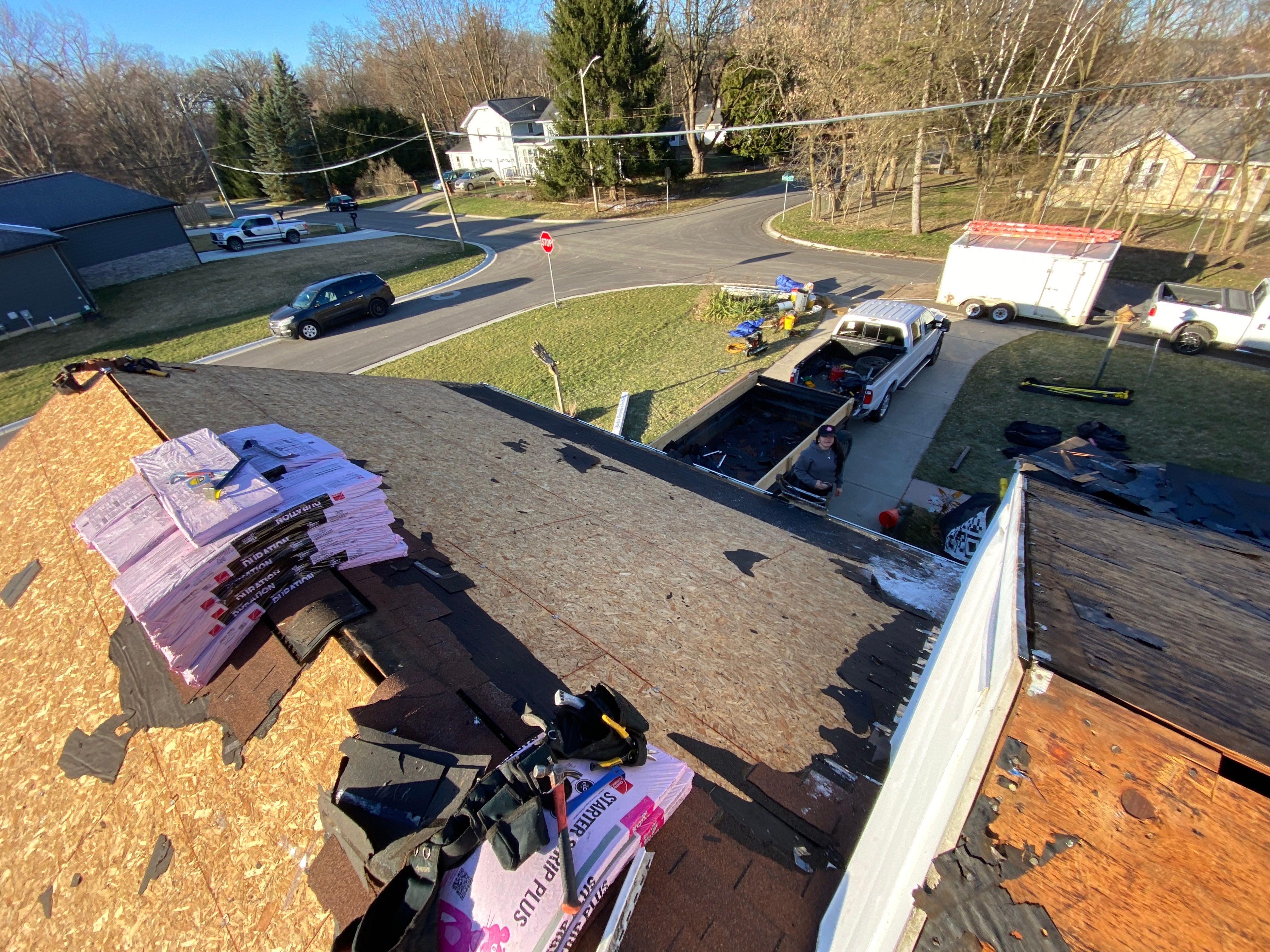 Roof Replacement using Owens Corning by 180 Contractors