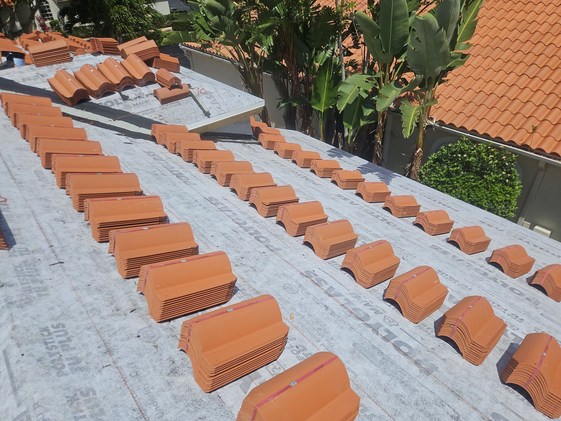 Residential Roofing Installation using Santa Fe by BLUES BROTHERS ROOFING