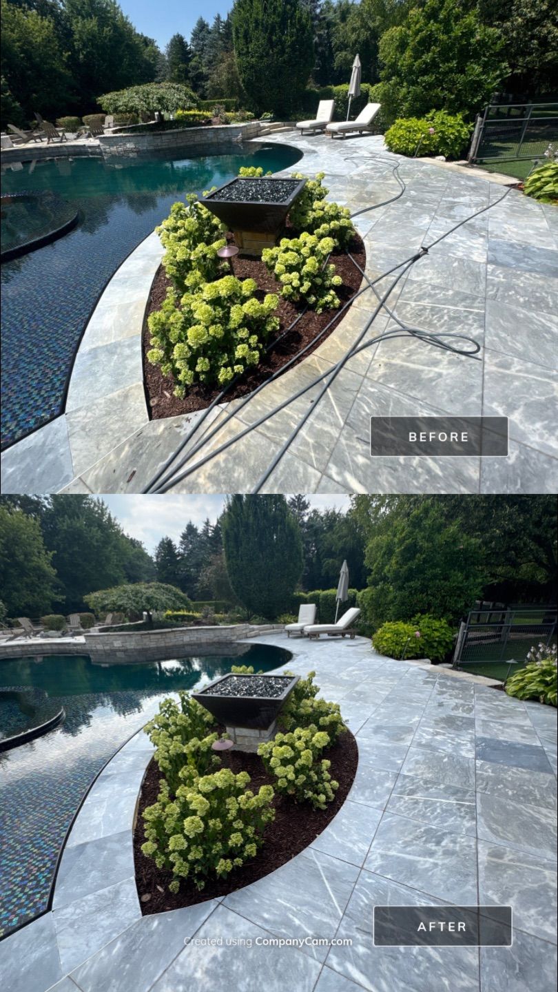 Project in Barrington by Simmons Power & Soft Washing