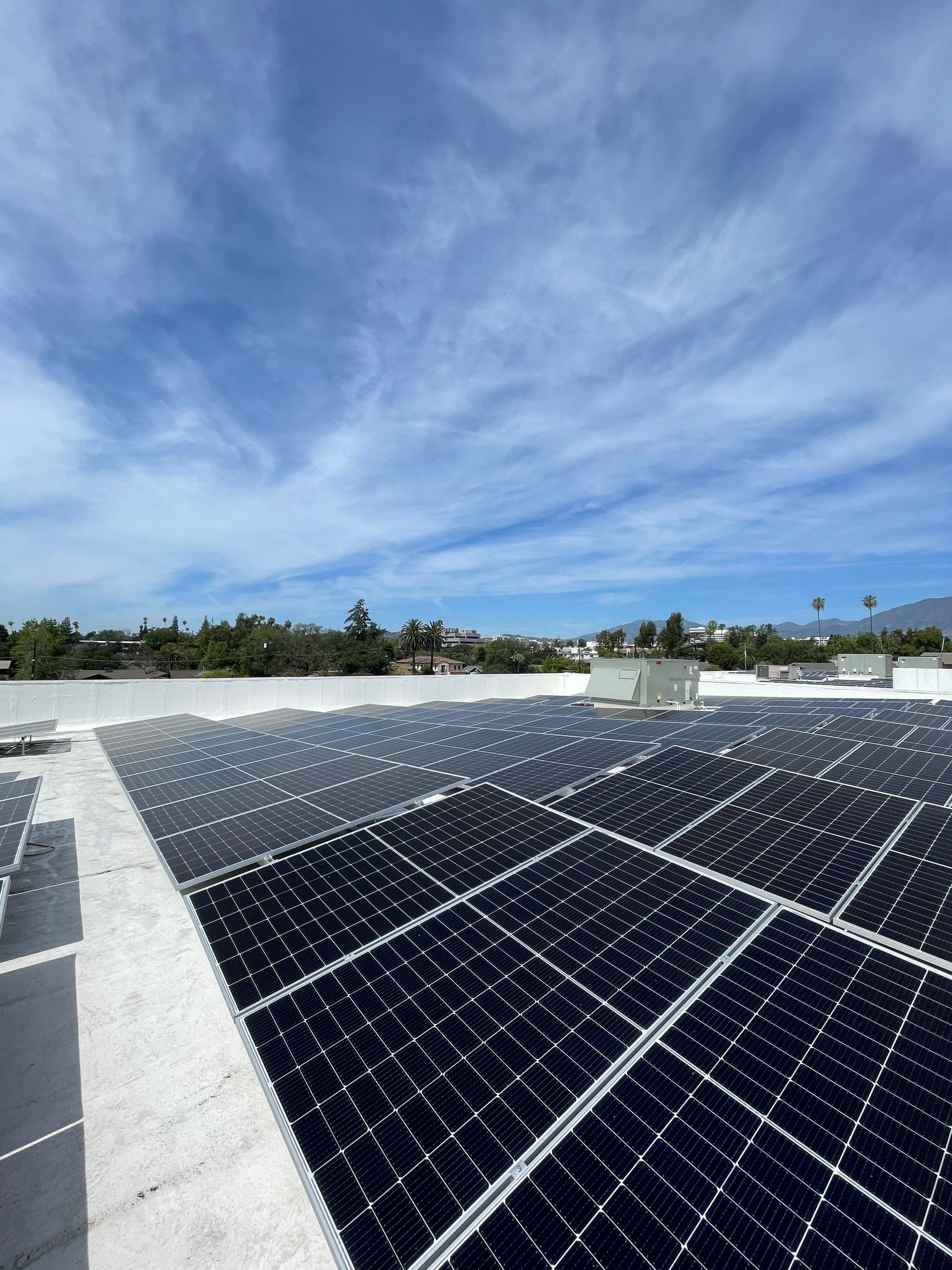 Commercial Solar Panel Cleaning by Palm Coast Solar Cleaning