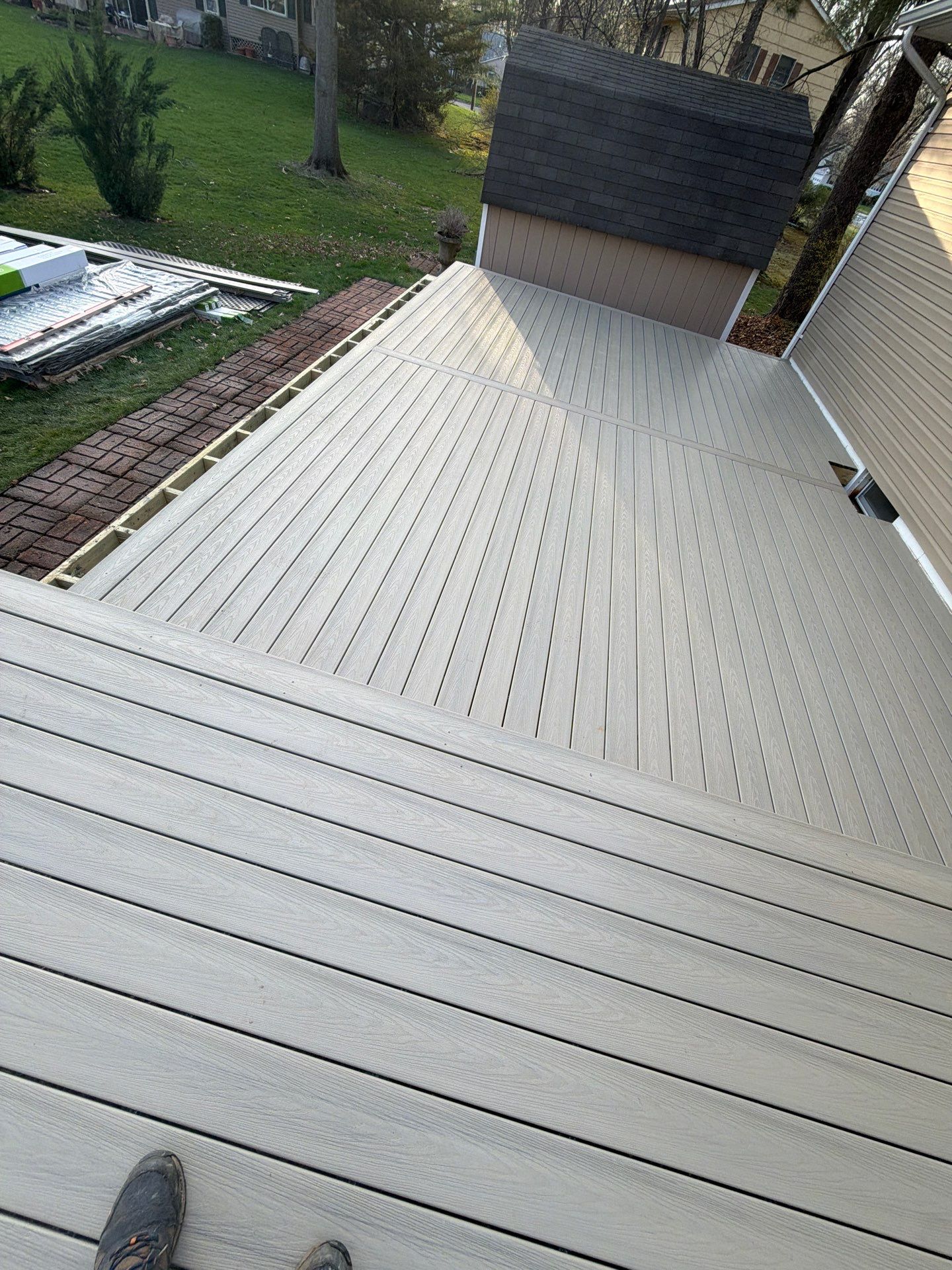 Deck Resurface In East Windsor  by deck guardian