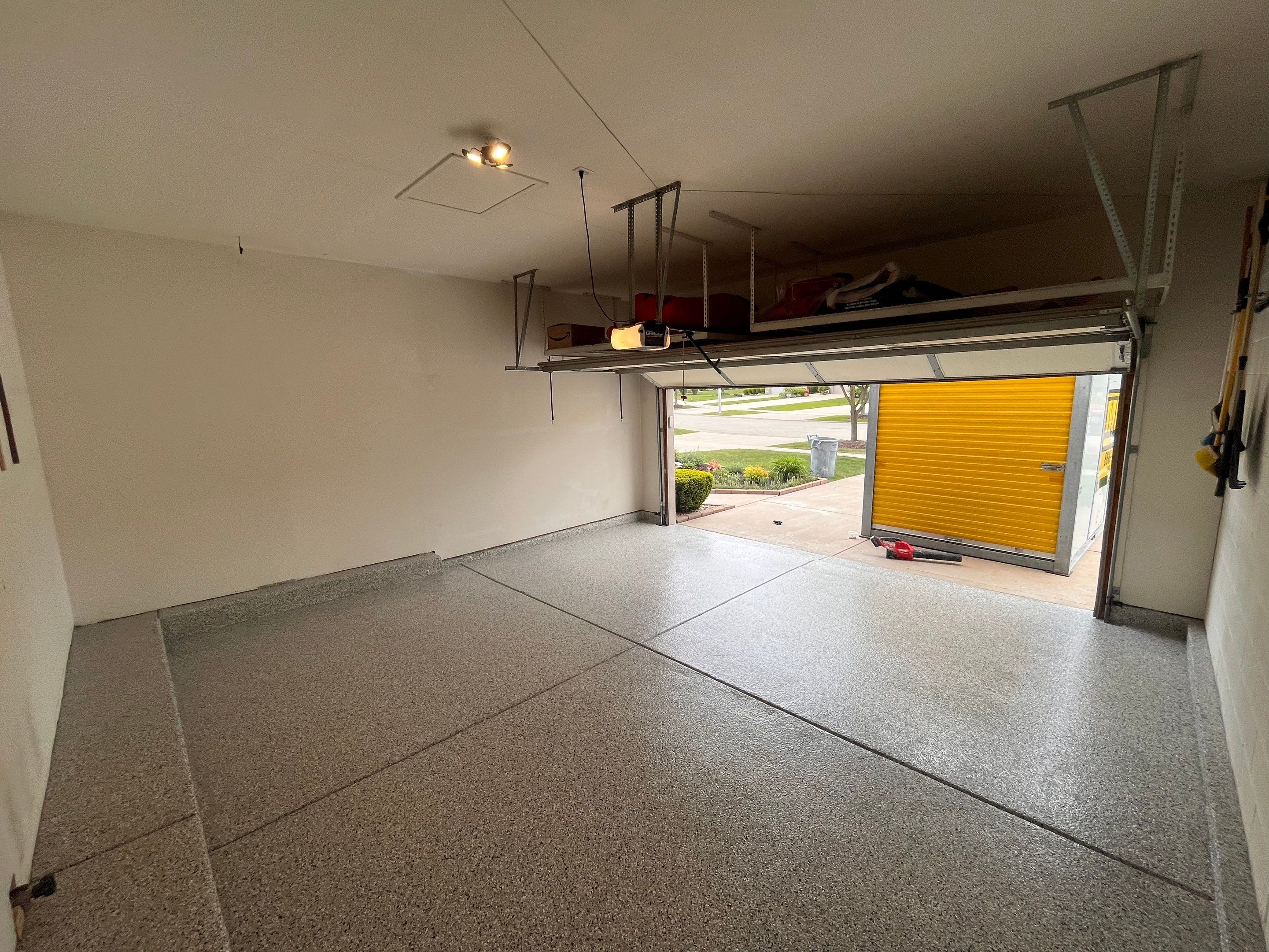 Cabin Fever Garage Floor Coating by Level 10 Coatings