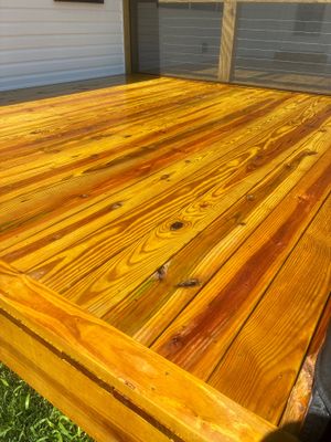 Deck using Wood Sealant