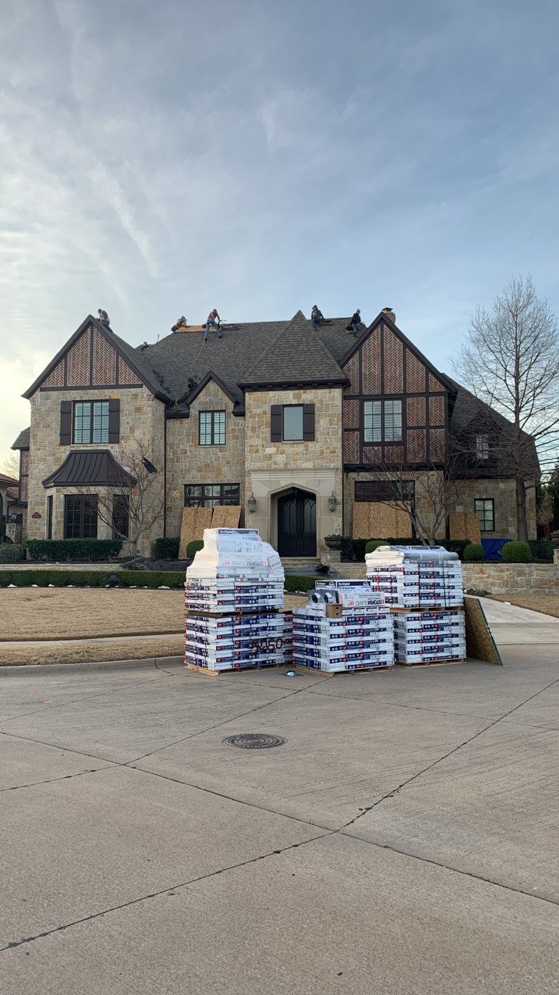Full Roof Replacement On Beautiful Home in McKinney Texas by Elite Roofing LLC