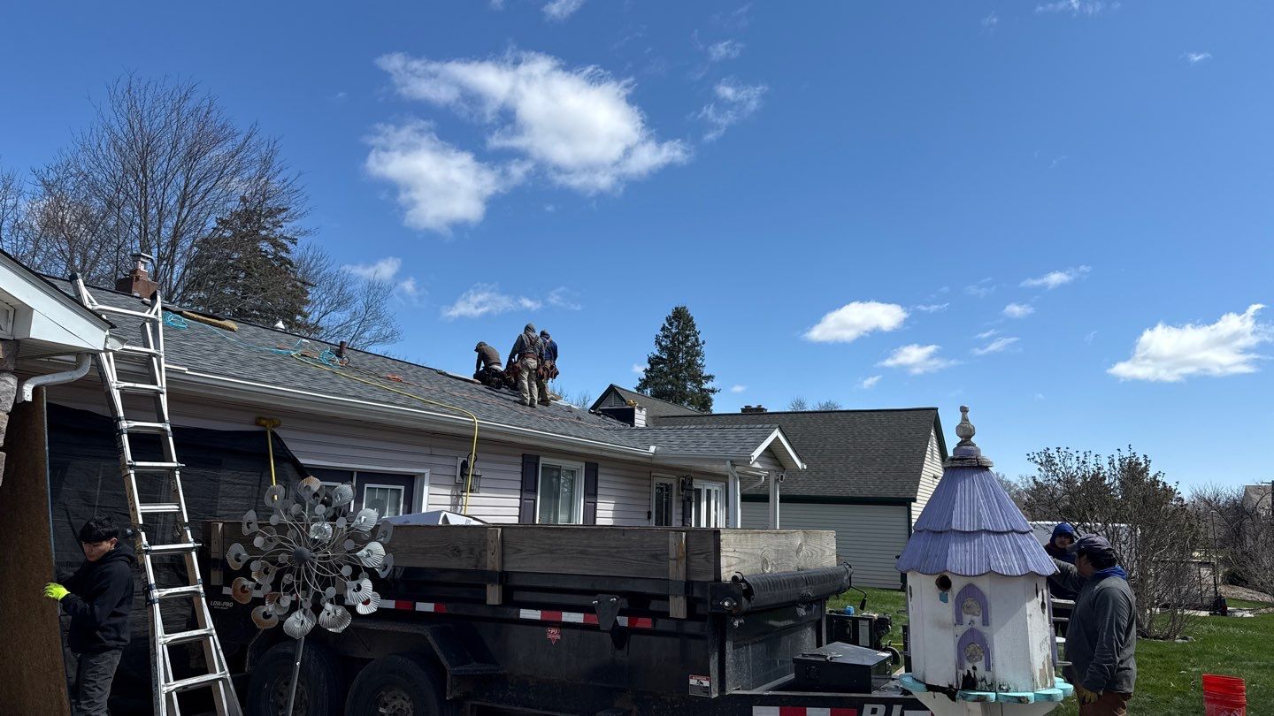 Roof Replacement using CertainTeed Landmark Pewter by 180 Contractors