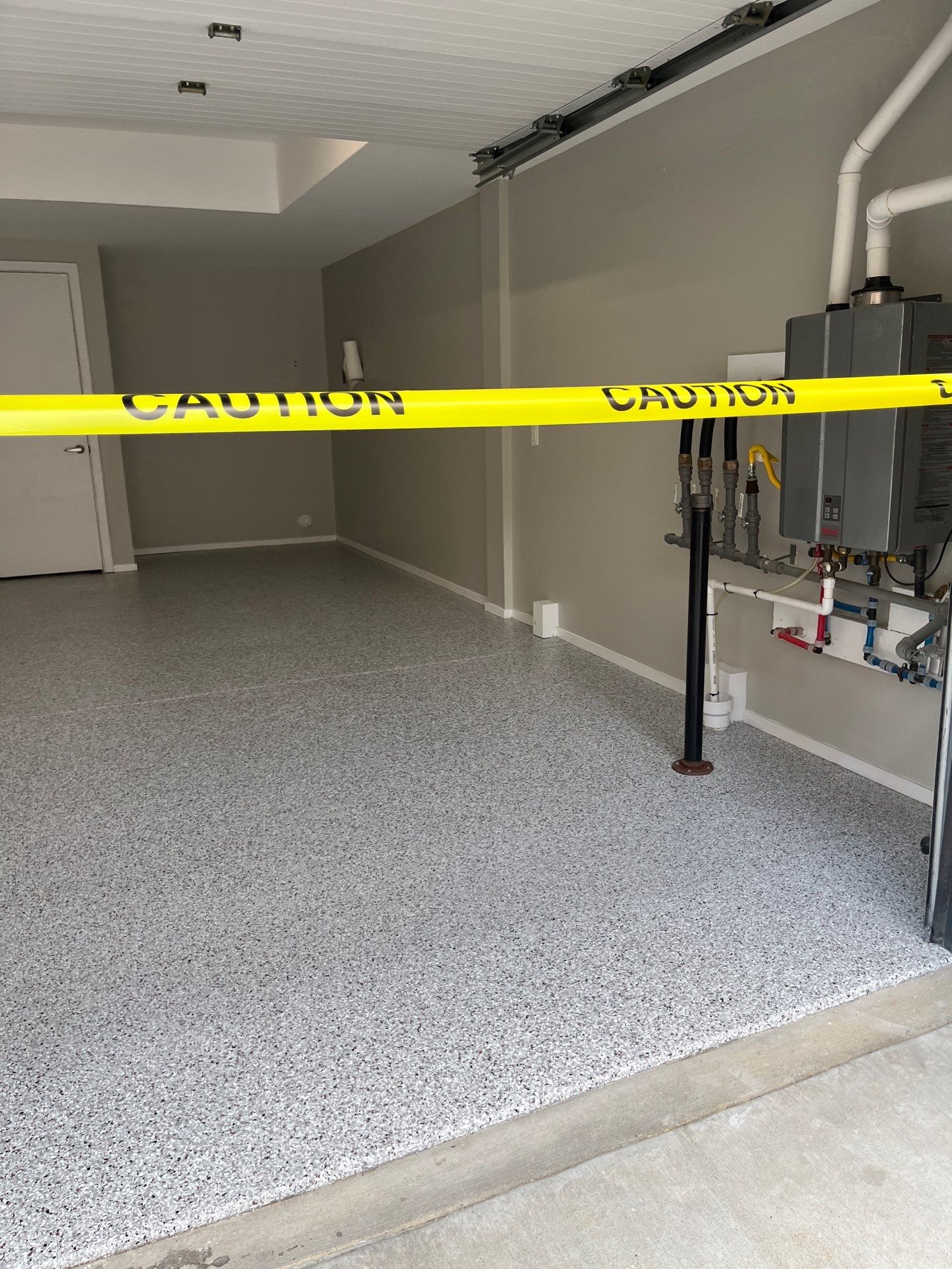 Garage Floor Coating using Coyote by My Garage Floor Guys