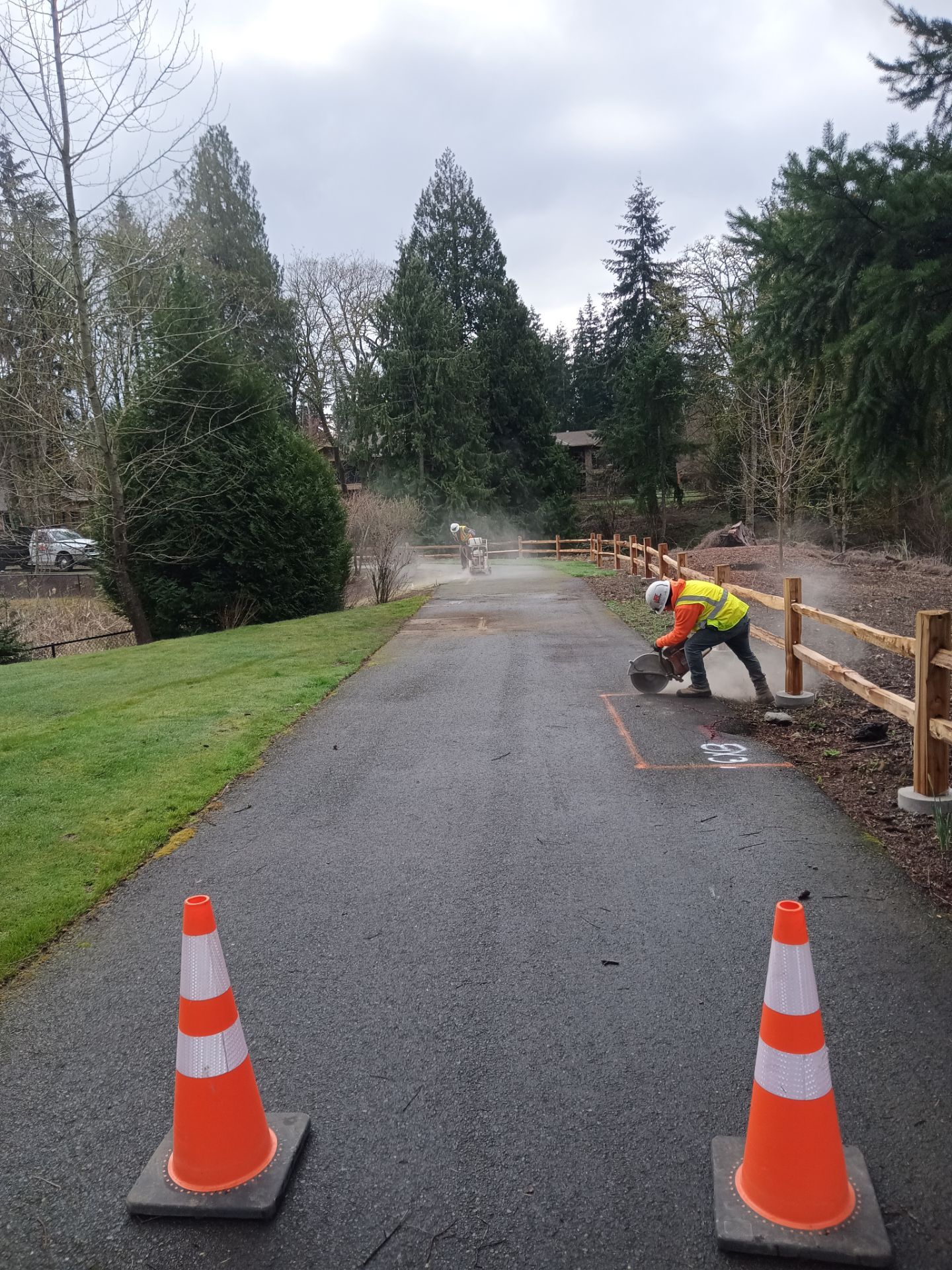 Asphalt Patch Repair | Auburn  by Jireh Asphalt & Concrete Inc 
