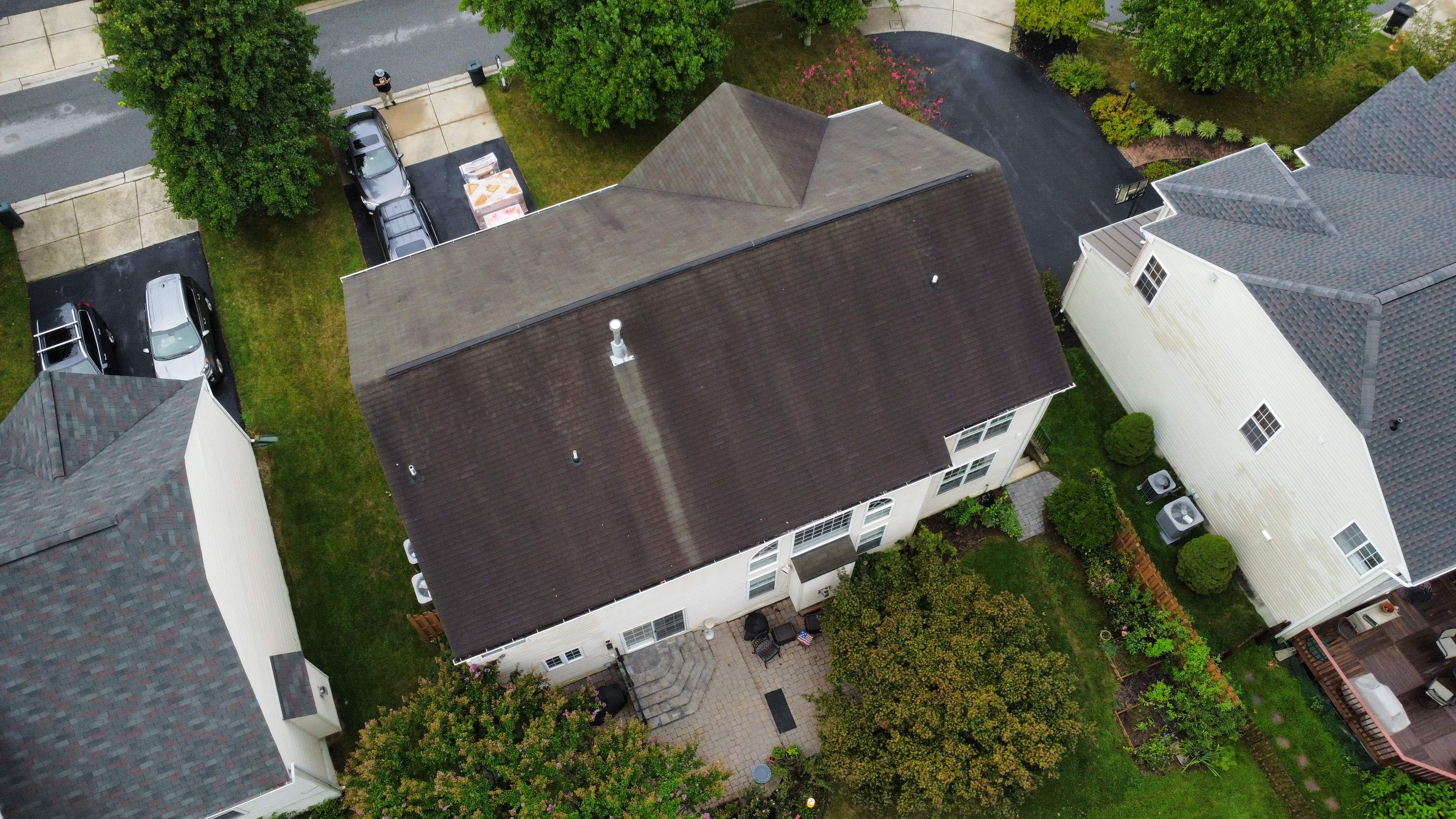 GAF Timberline Solar Roof Ellicott City, MD by American Home Contractors