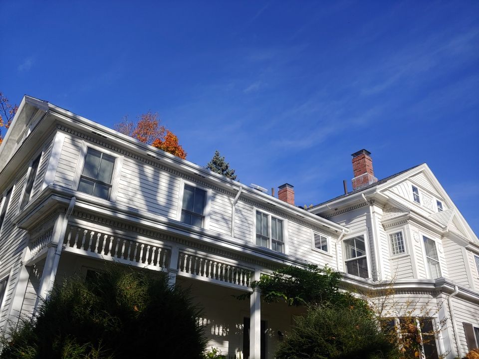 Winchester, MA Gutter Installation using 4x5 FiberGlass Gutter with Moulding by Gutter Pro Enterprises