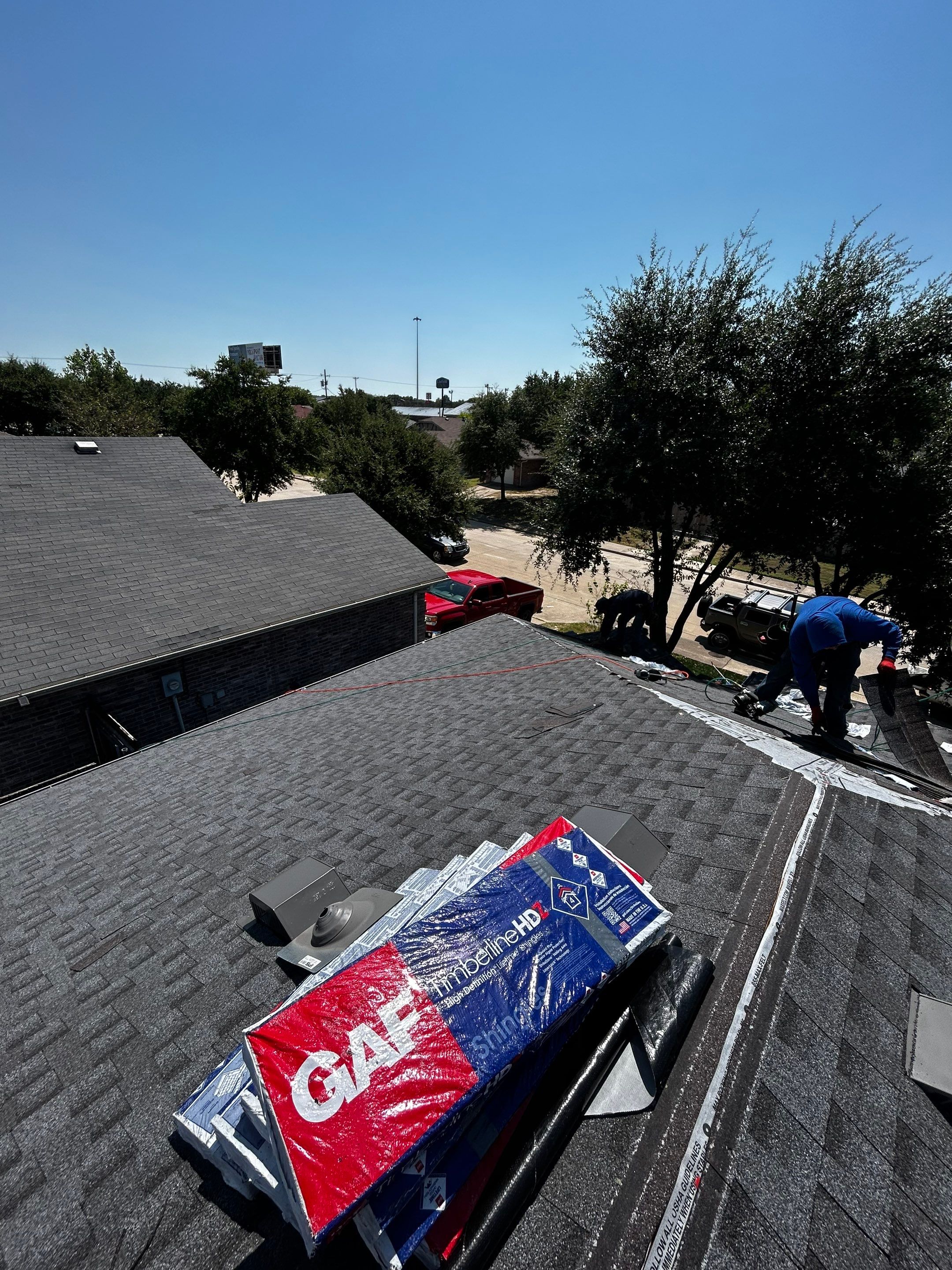 New Roof using GAF HDZ by AquaShield Restoration USA