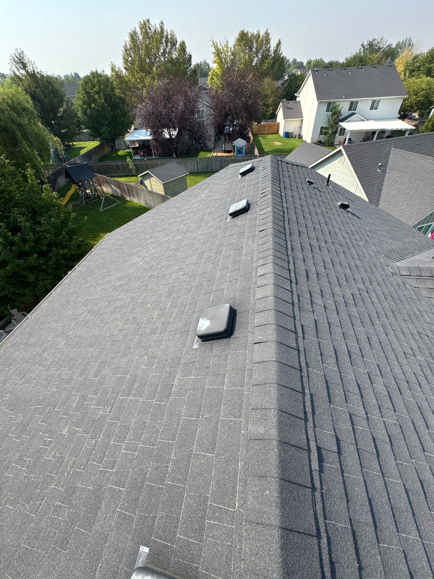 Residential Roof Replacement with Architectural Shingles in Nampa by Olive Roofing