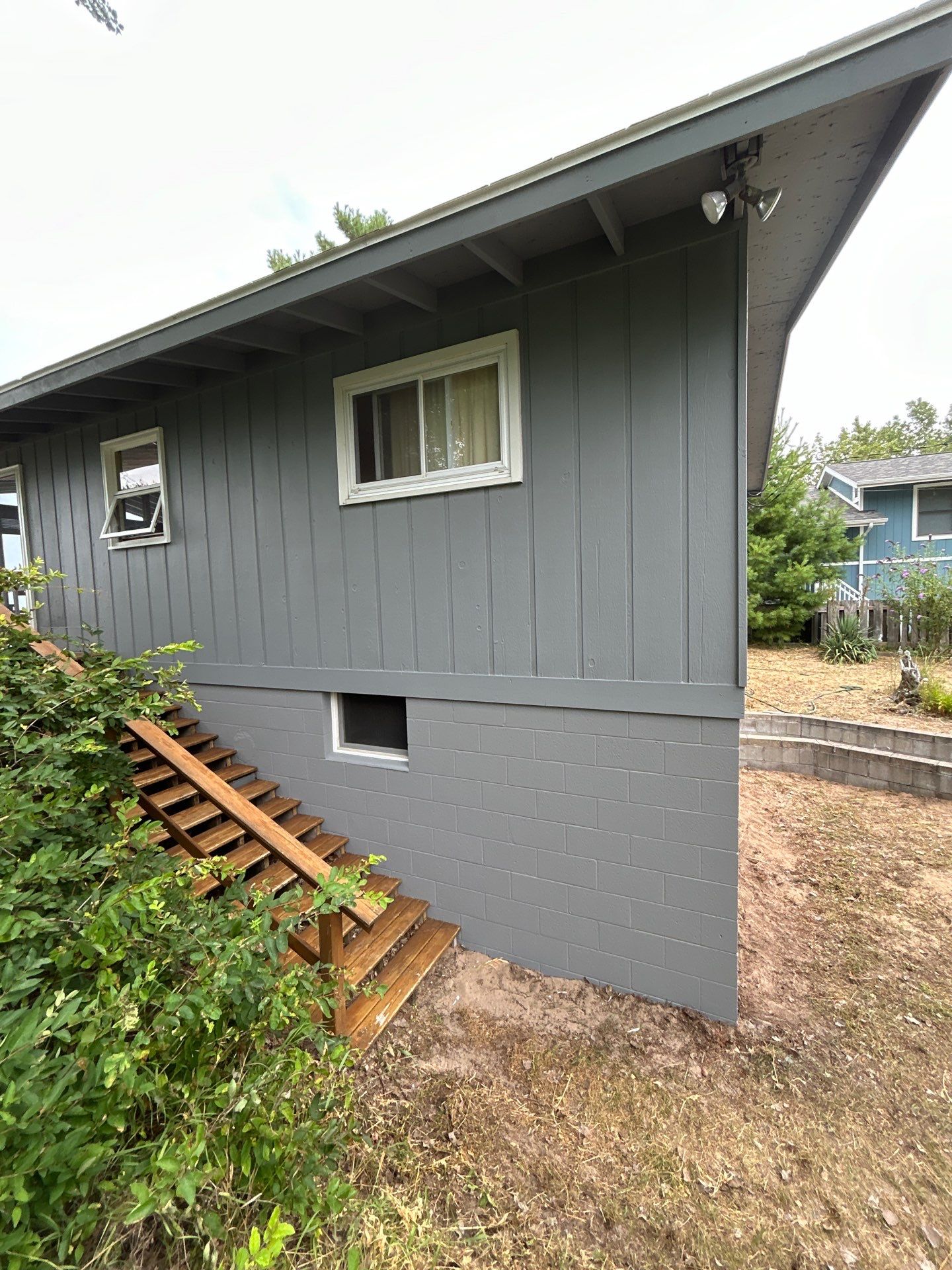 Exterior Painting. Exterior staining by Gordon Painting