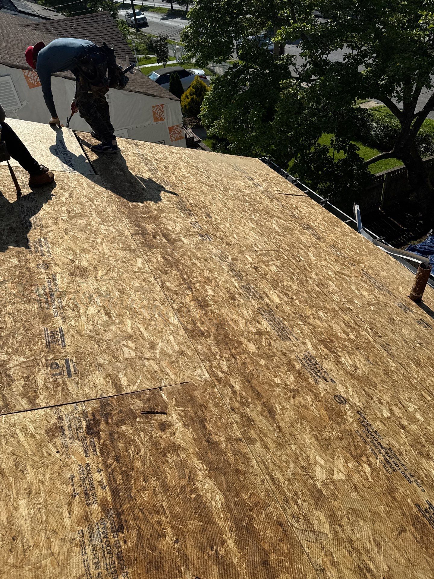Residential Roofing Installation using GAF HDZ SHINGLES by La Bendicion Contruction Llc
