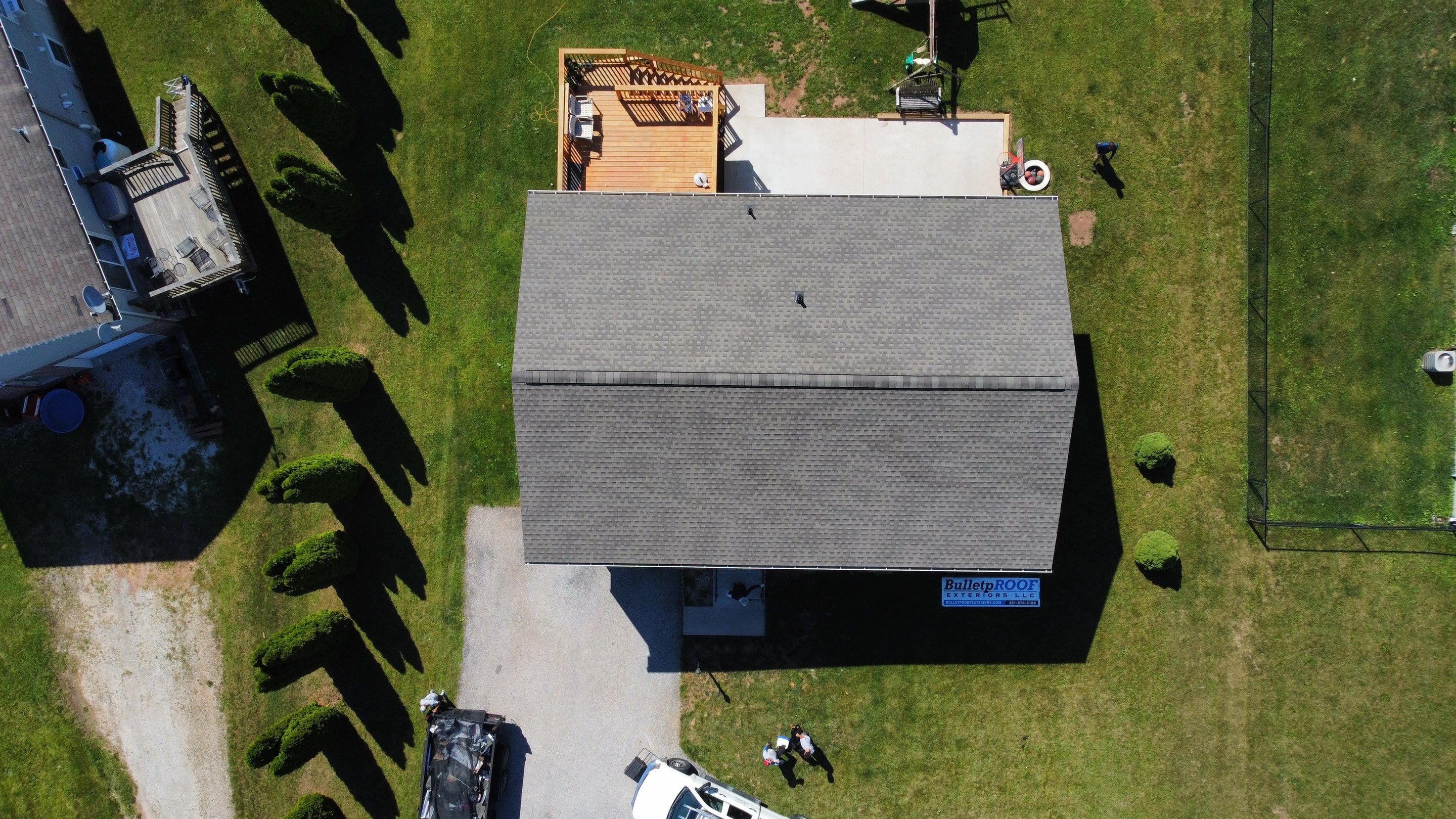 New BulletpROOF+ Lifetime Roofing System due to wind damage. by BulletpROOF Exteriors