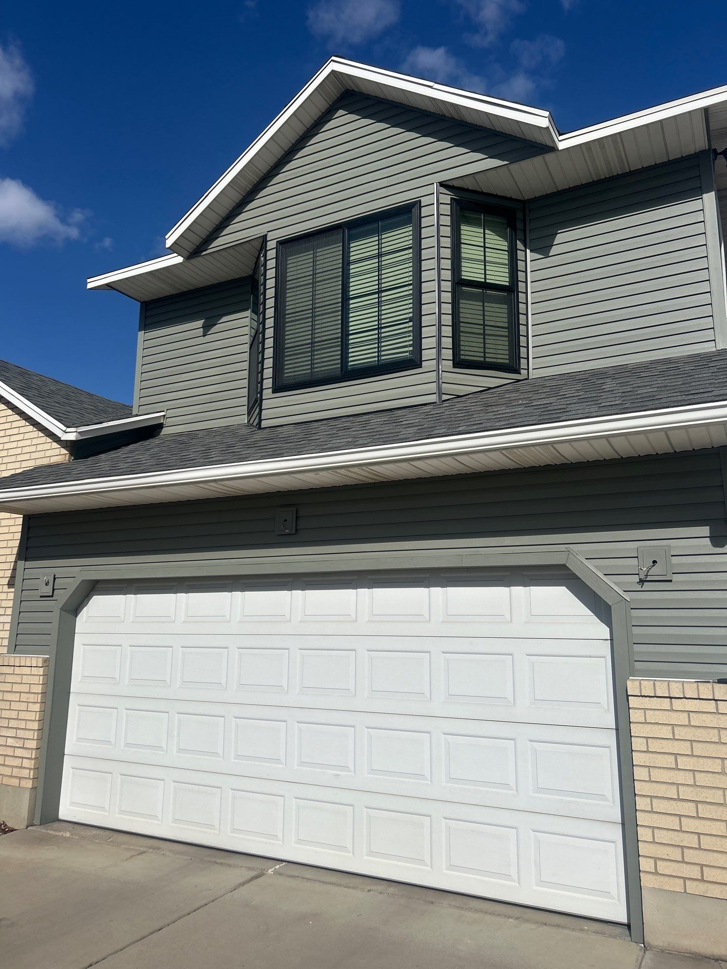 Orem | Premium HeartTech Vinyl Upgrade | Aspen & Quiet Willow Accents by Ideal Siding Utah