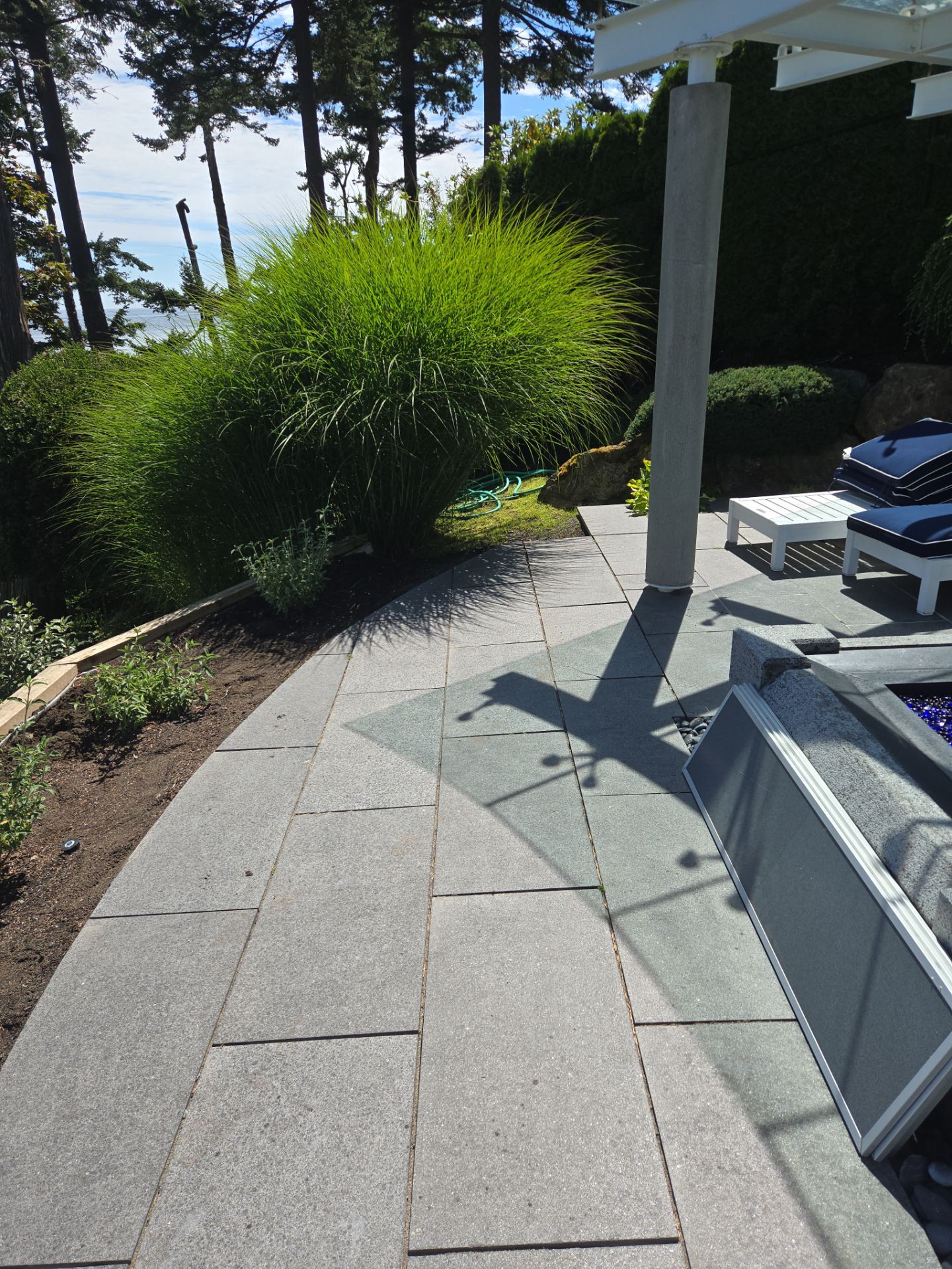 Patio Edge Stabilization & Romex Upgrade by Habanero Garden and Exterior Care