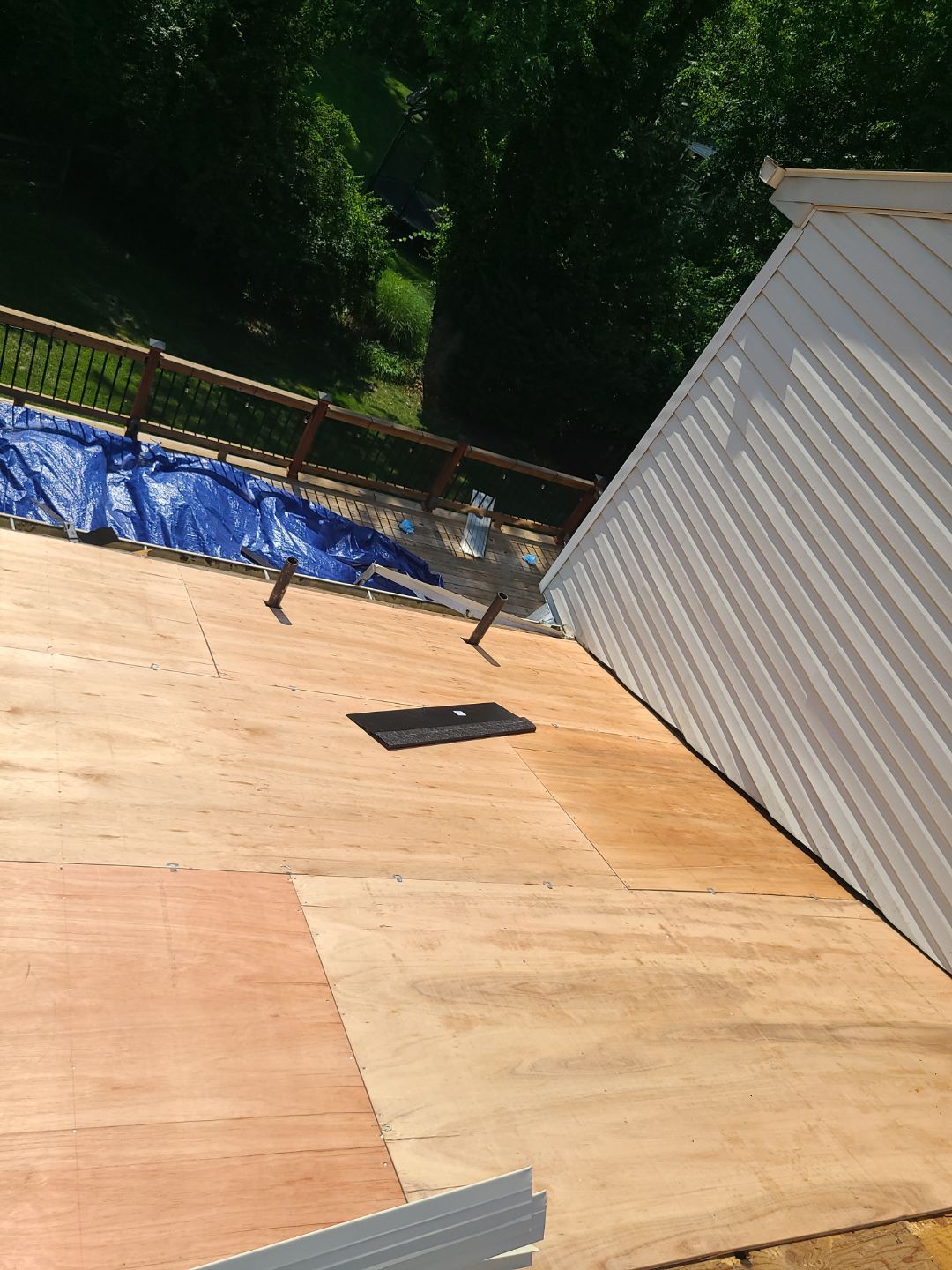 Vienna: Roof Replacement with CertainTeed Landmark Designer Shingles in Moire Black by RM Banning, Inc.