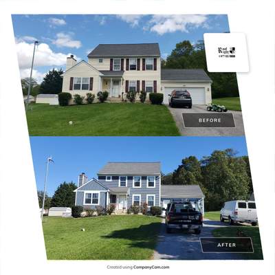 Siding Installation using CertainTeed Monogram Siding 